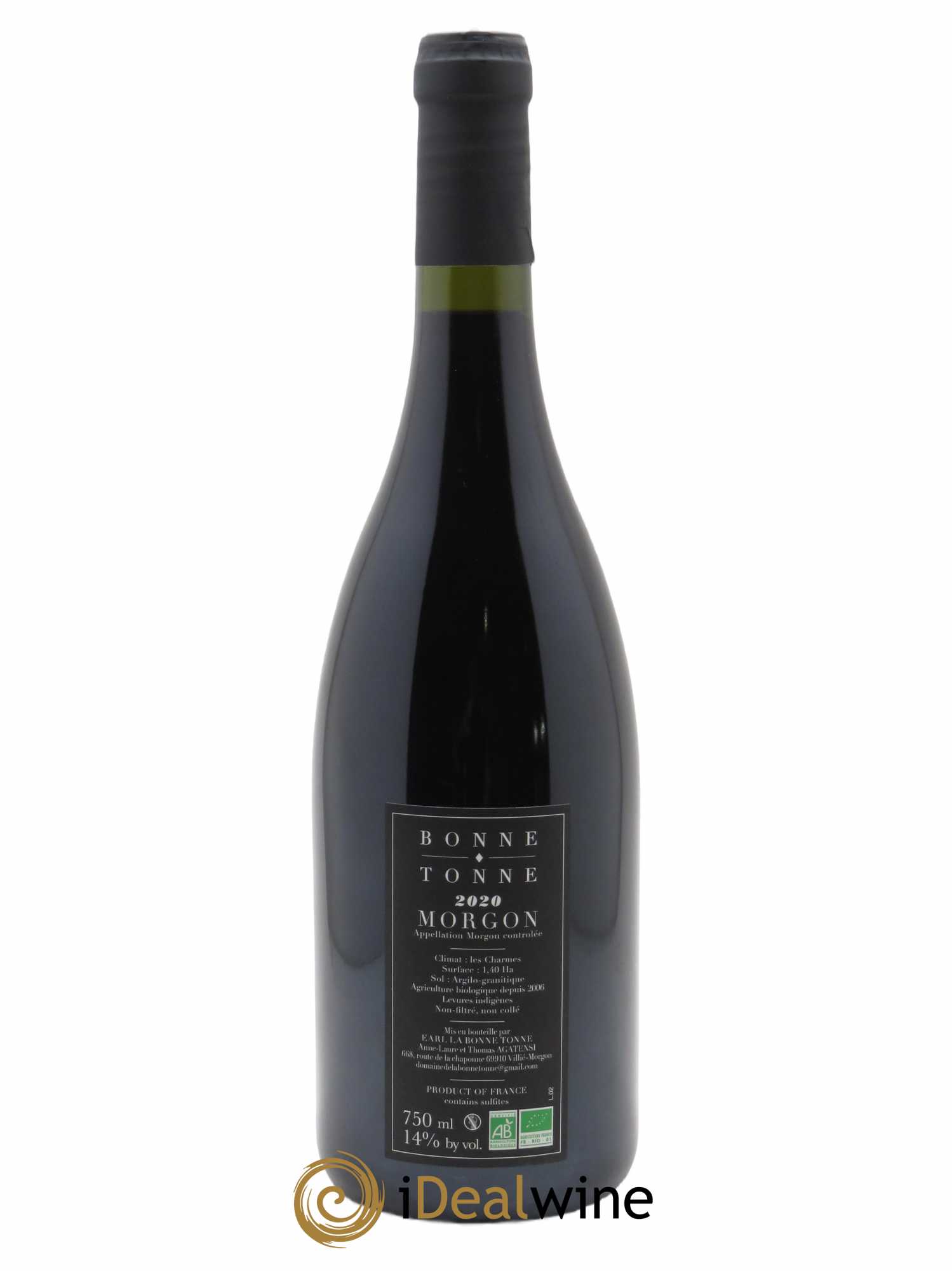 Morgon Charmes La Bonne Tonne 2020 - Lot of 1 bottle - 1