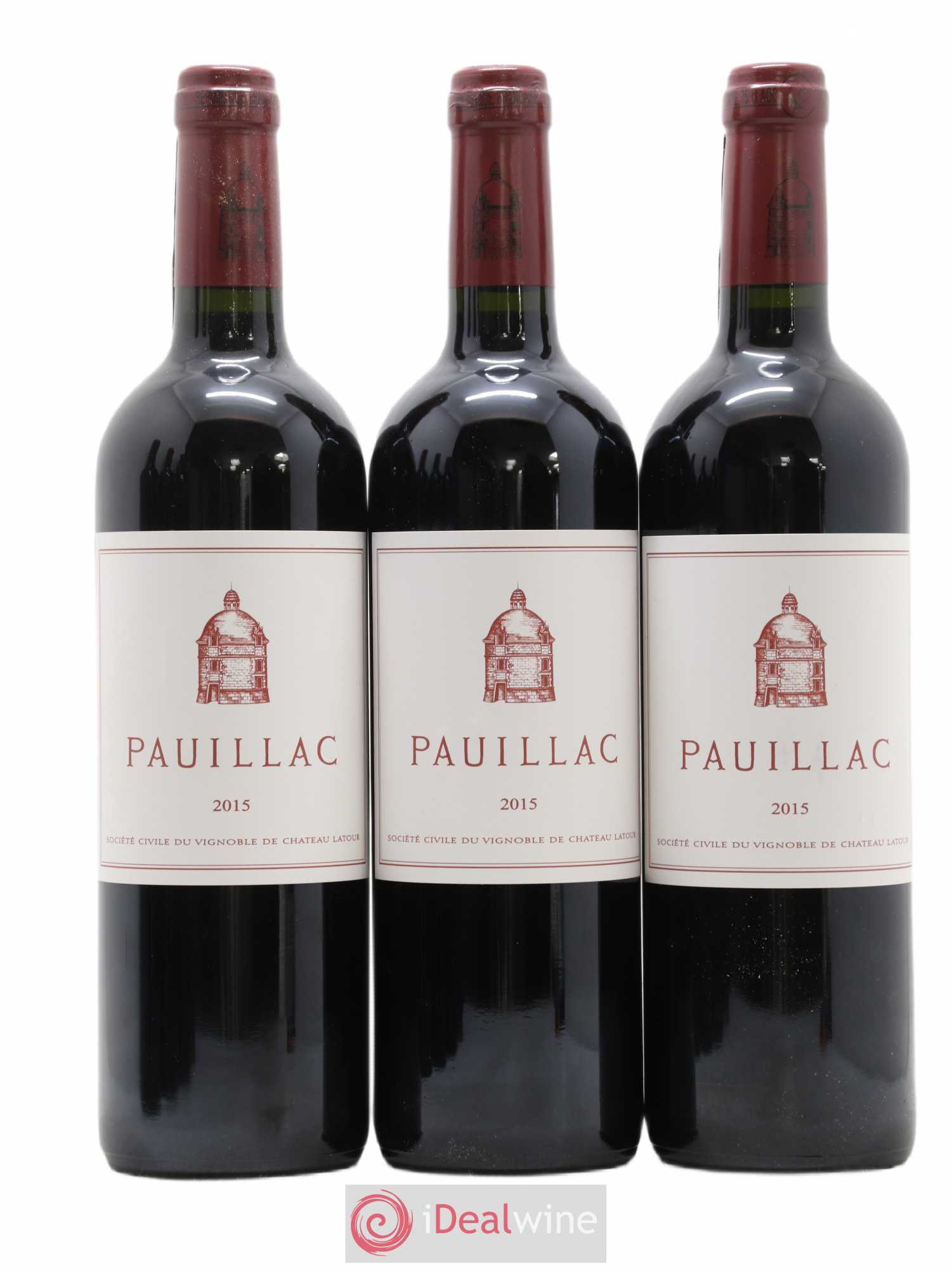 Pauillac de Château Latour 2015 - Lot de 6 bouteilles - 1