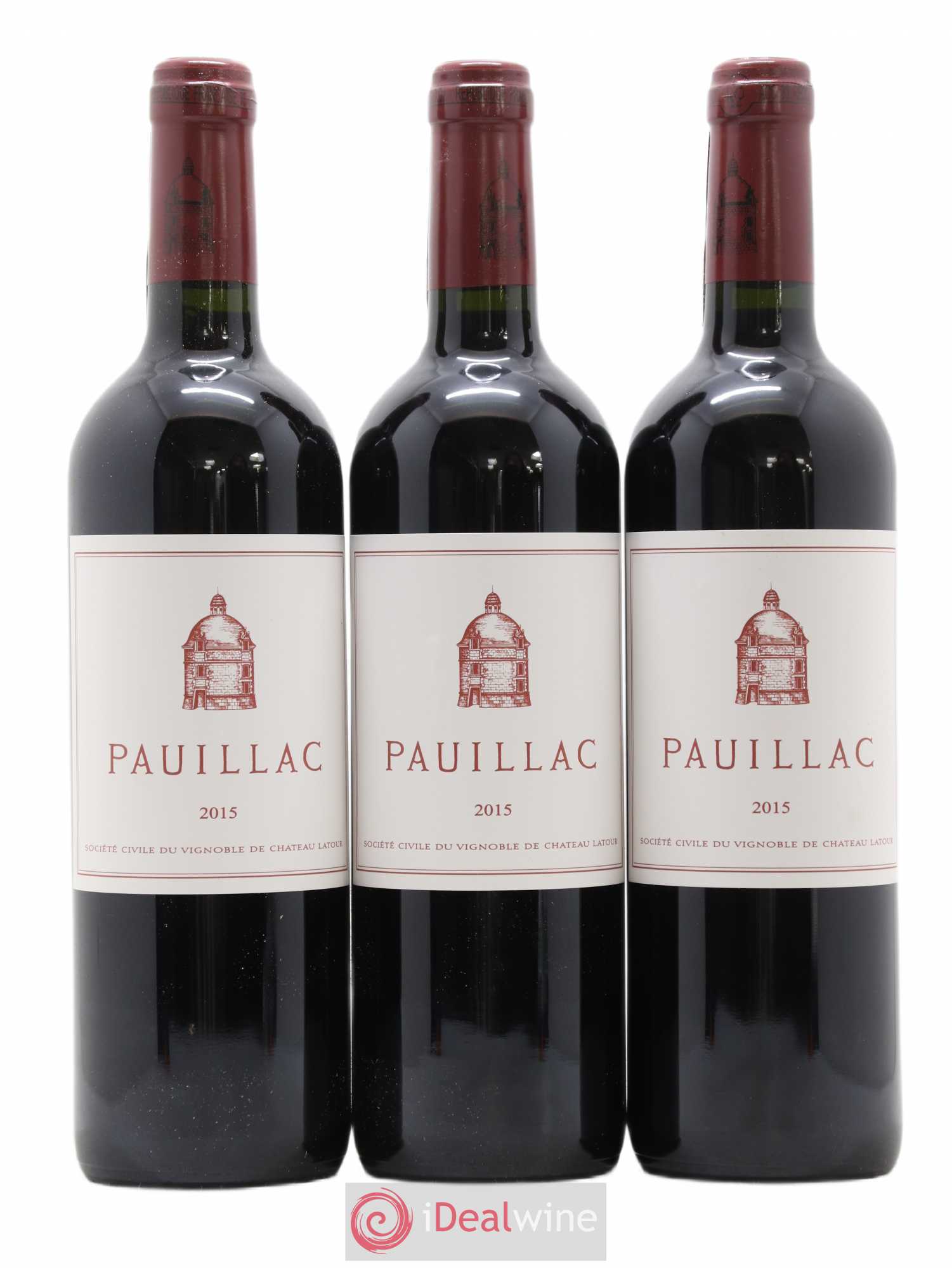 Pauillac de Château Latour 2015 - Lot de 6 bouteilles - 3