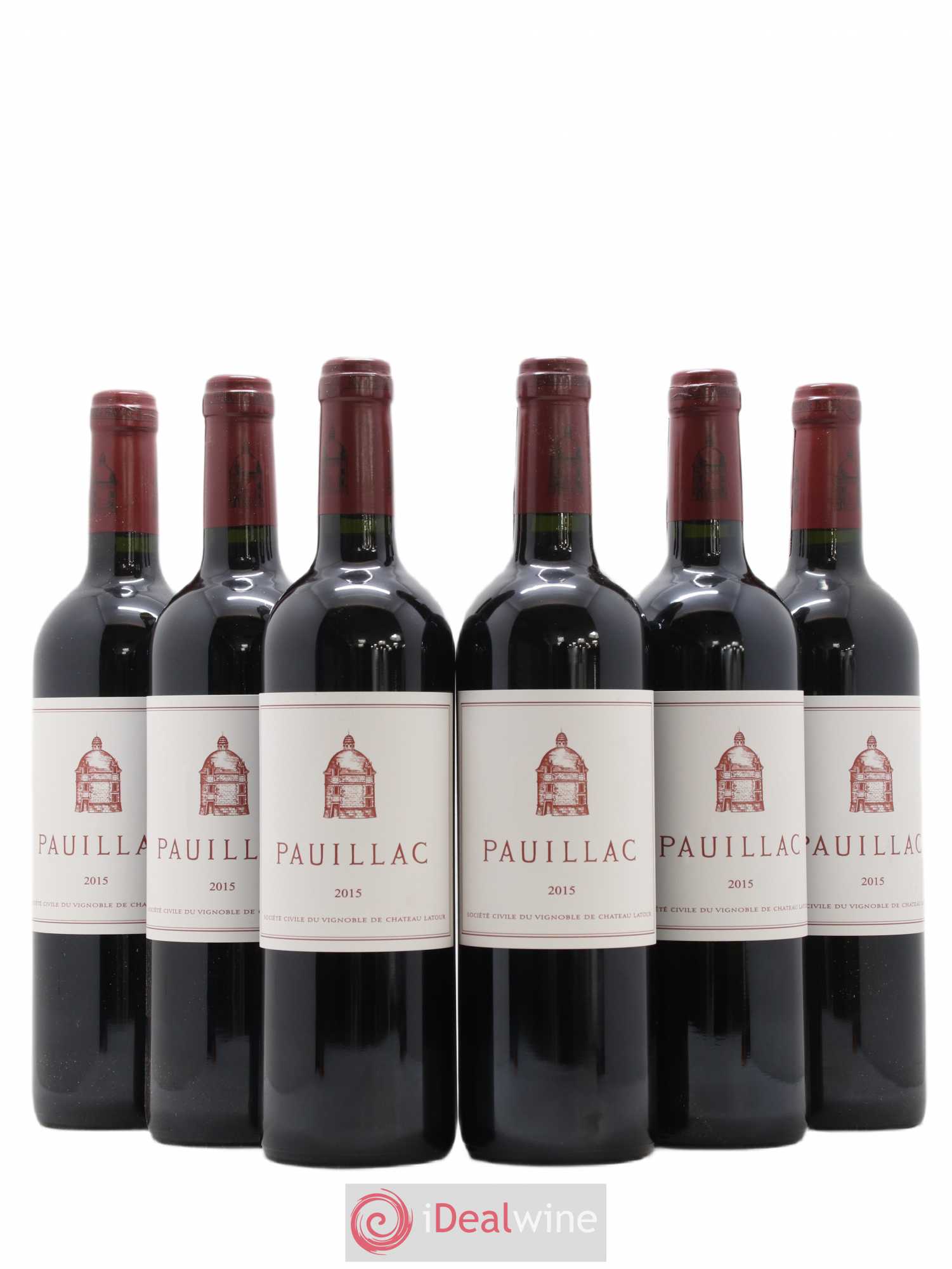Pauillac de Château Latour 2015 - Lot de 6 bouteilles - 0