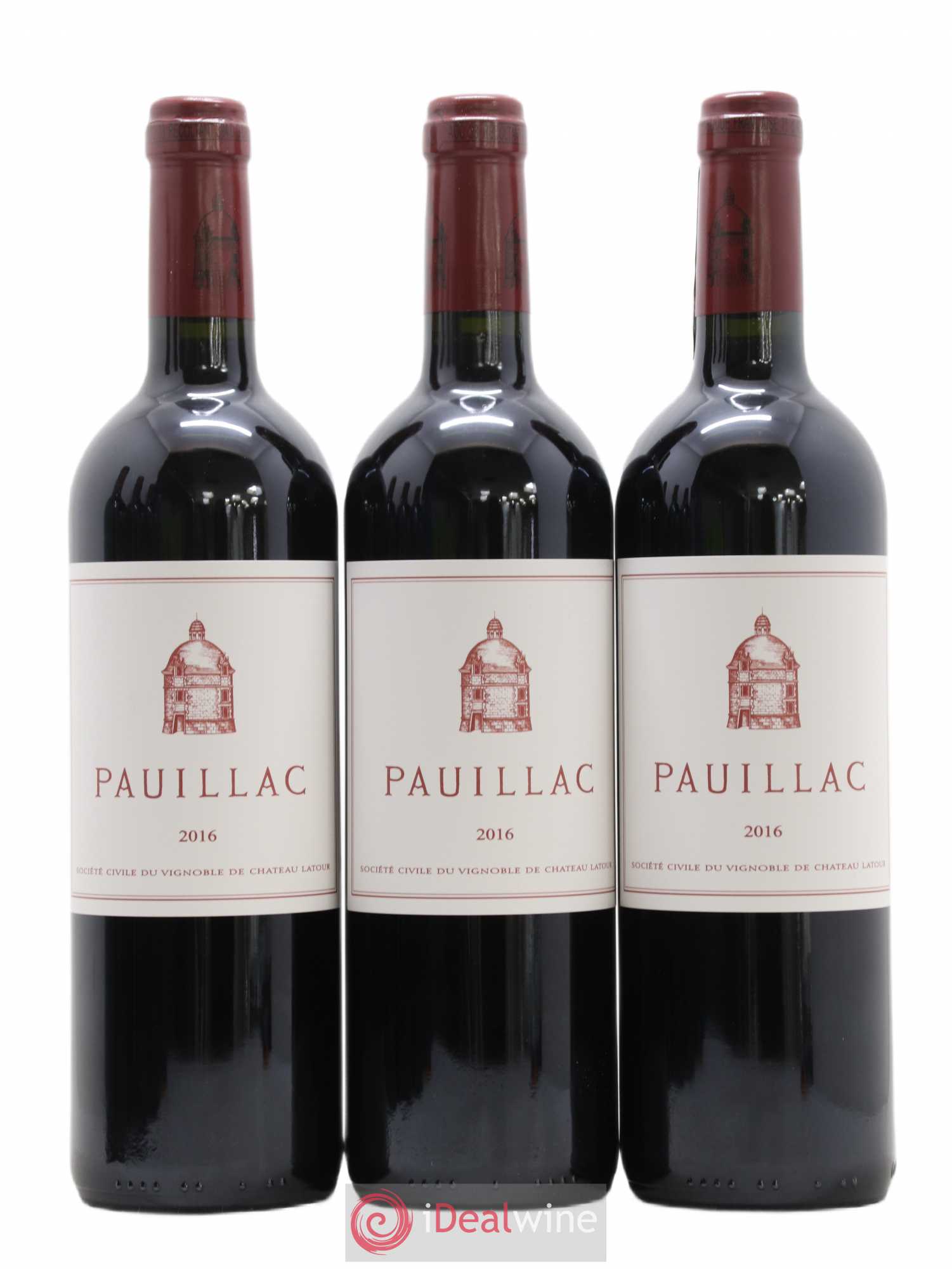 Pauillac de Château Latour 2016 - Lot de 6 bouteilles - 1