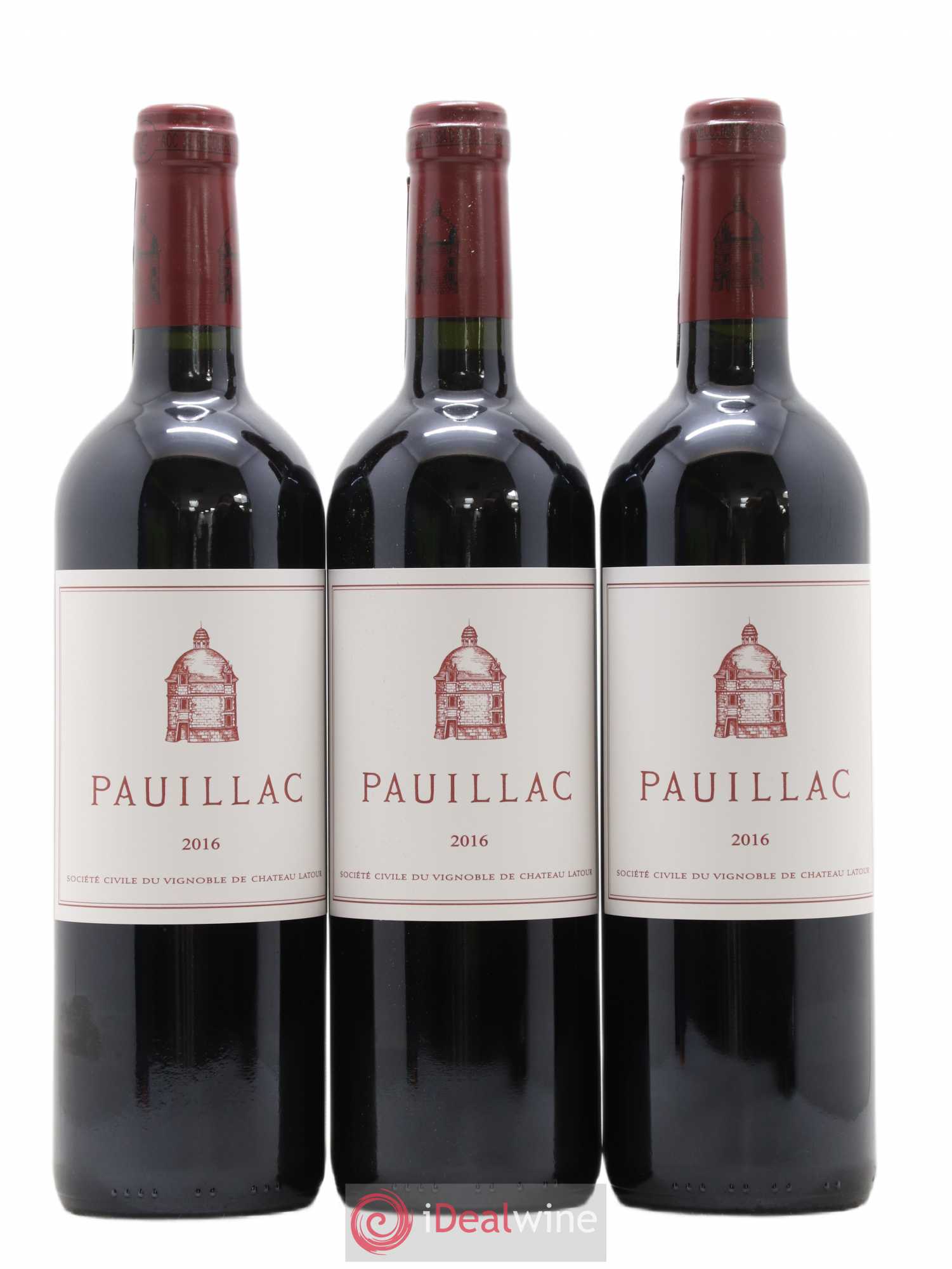 Pauillac de Château Latour 2016 - Lot de 6 bouteilles - 3