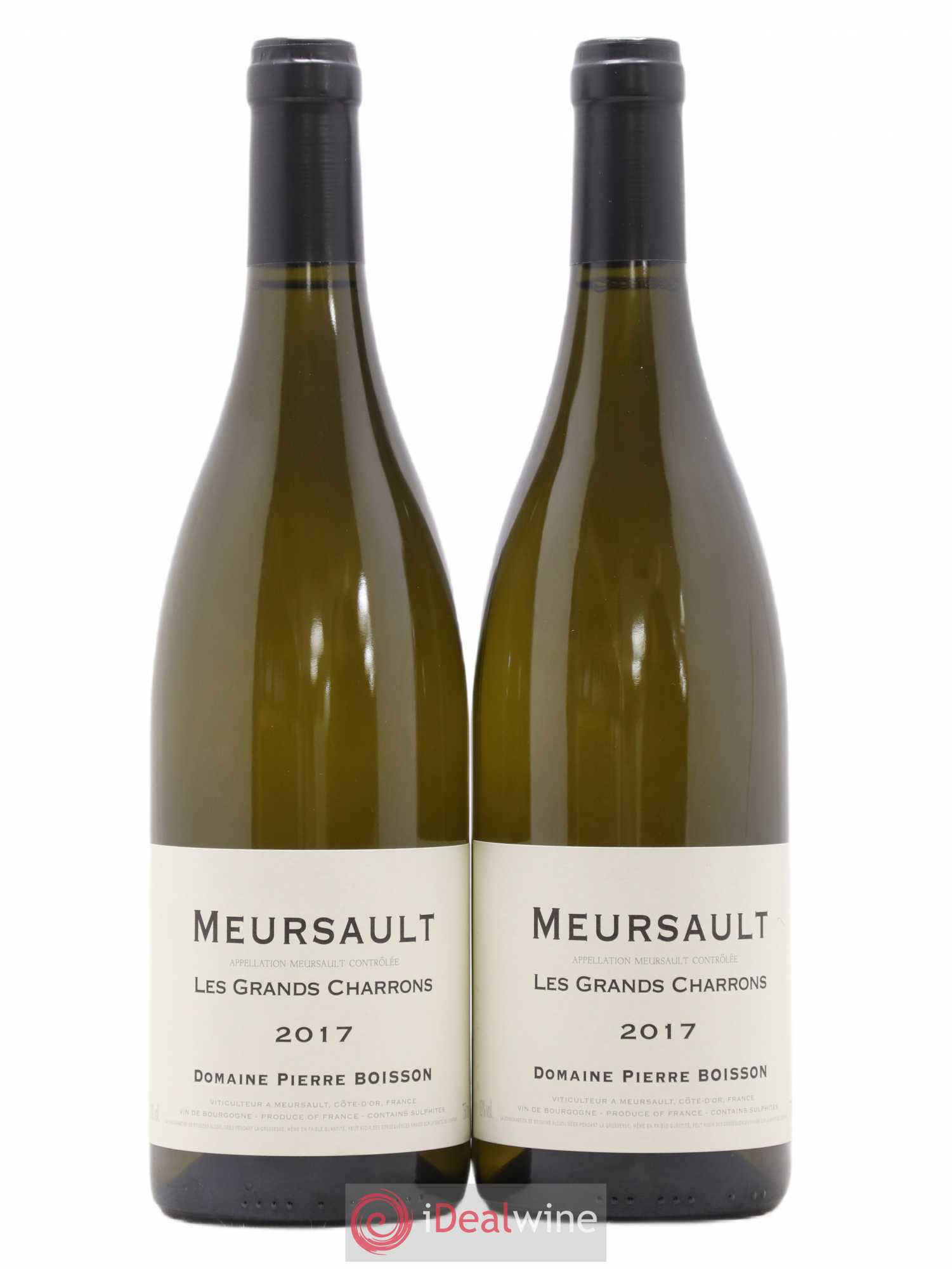 Meursault Les Grands Charrons Pierre Boisson (Domaine) 2017 - Lot de 2 bouteilles - 0