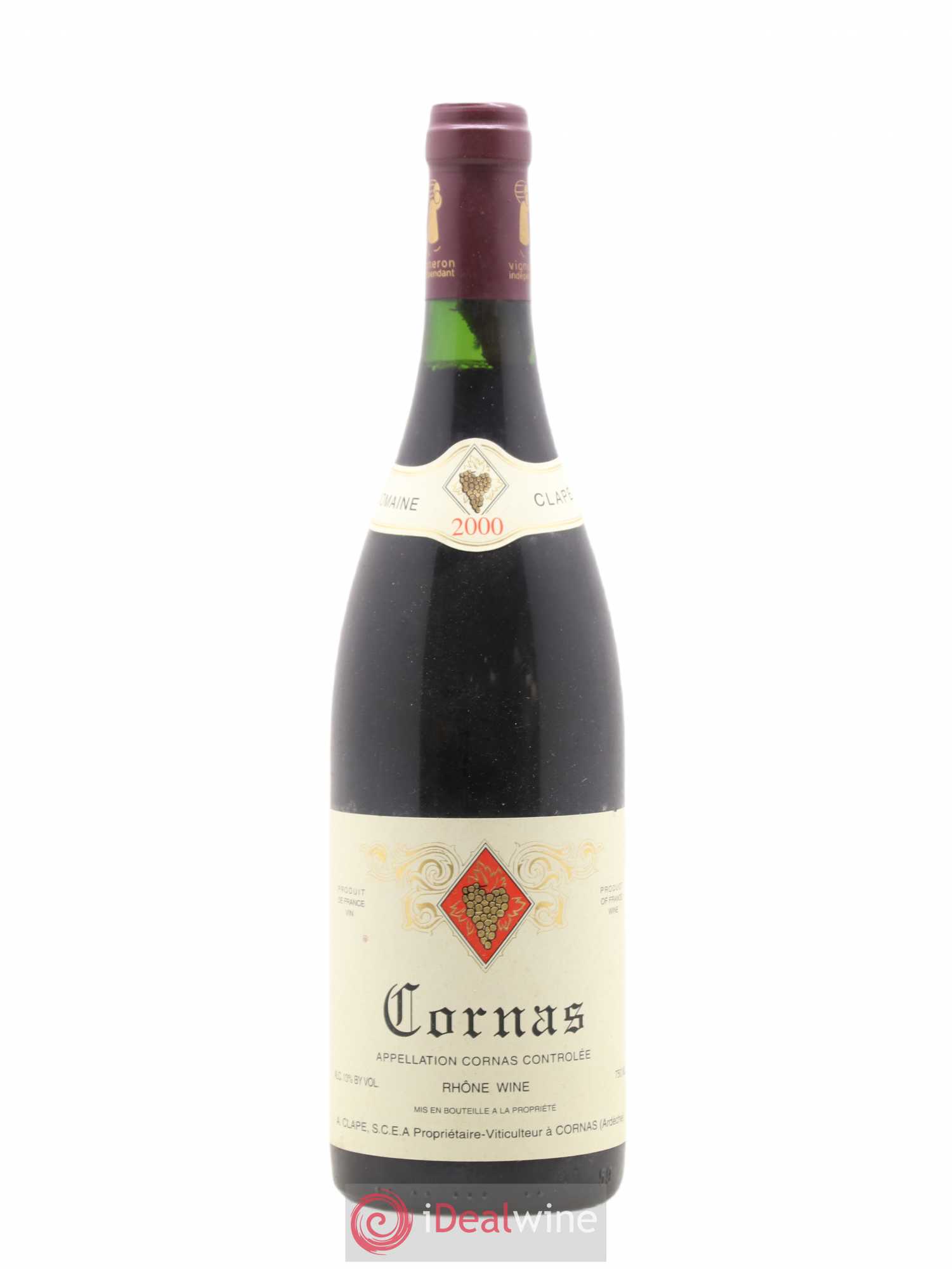 Cornas Auguste Clape 2000 - Lot de 1 bouteille - 0