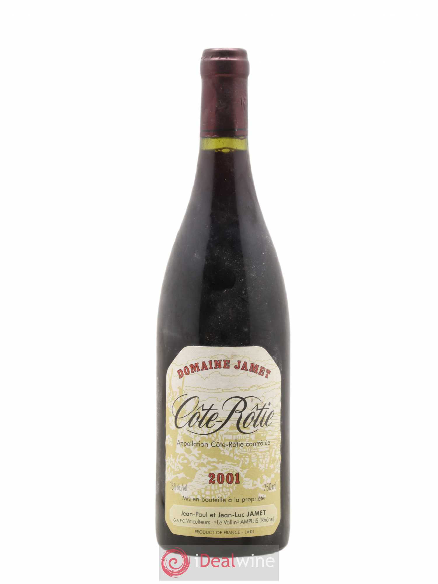 Côte-Rôtie Jamet (Domaine) 2001 - Lot de 1 bouteille - 0