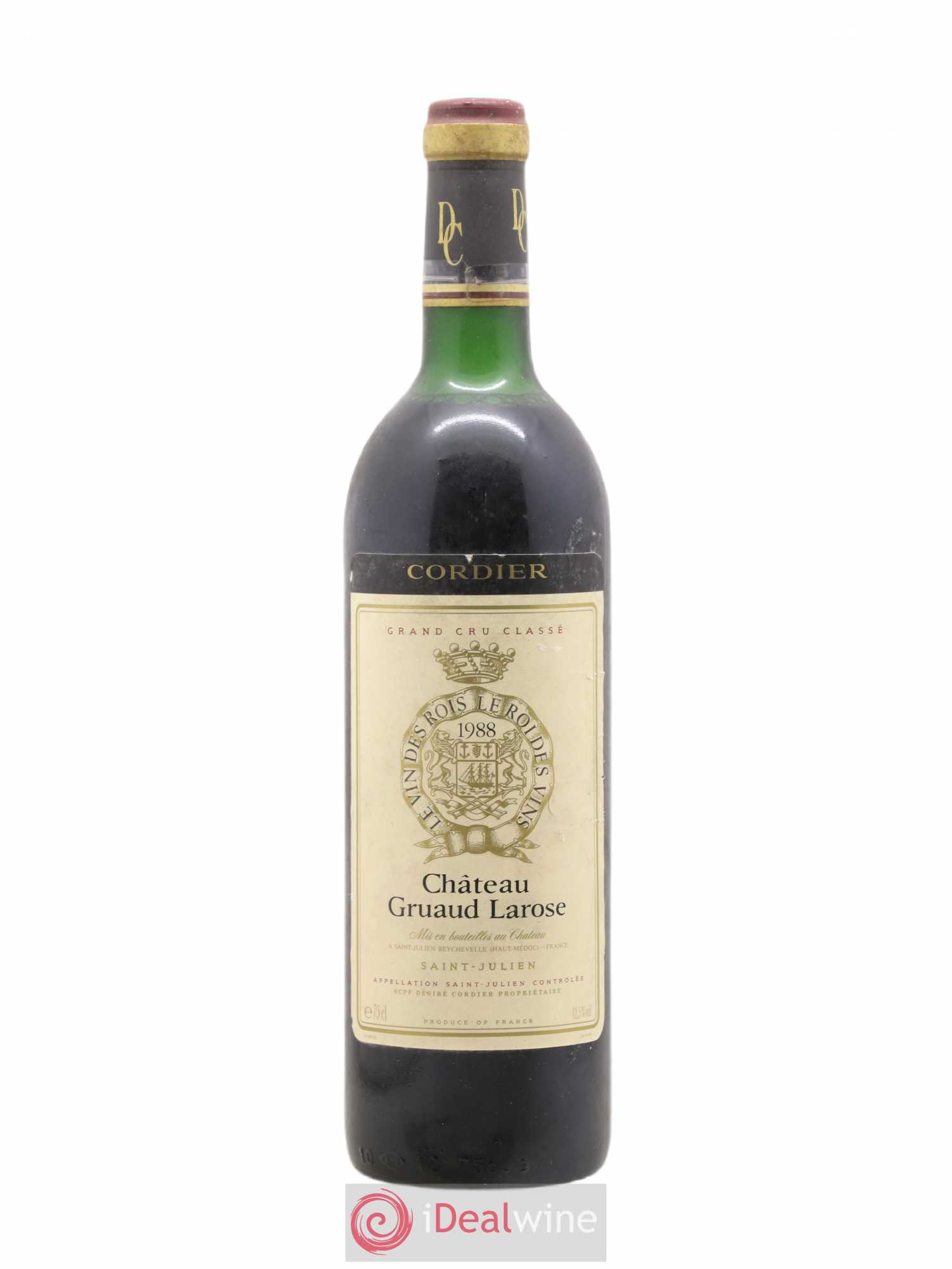 Château Gruaud Larose 2ème Grand Cru Classé 1988 - Lot de 1 bouteille - 0