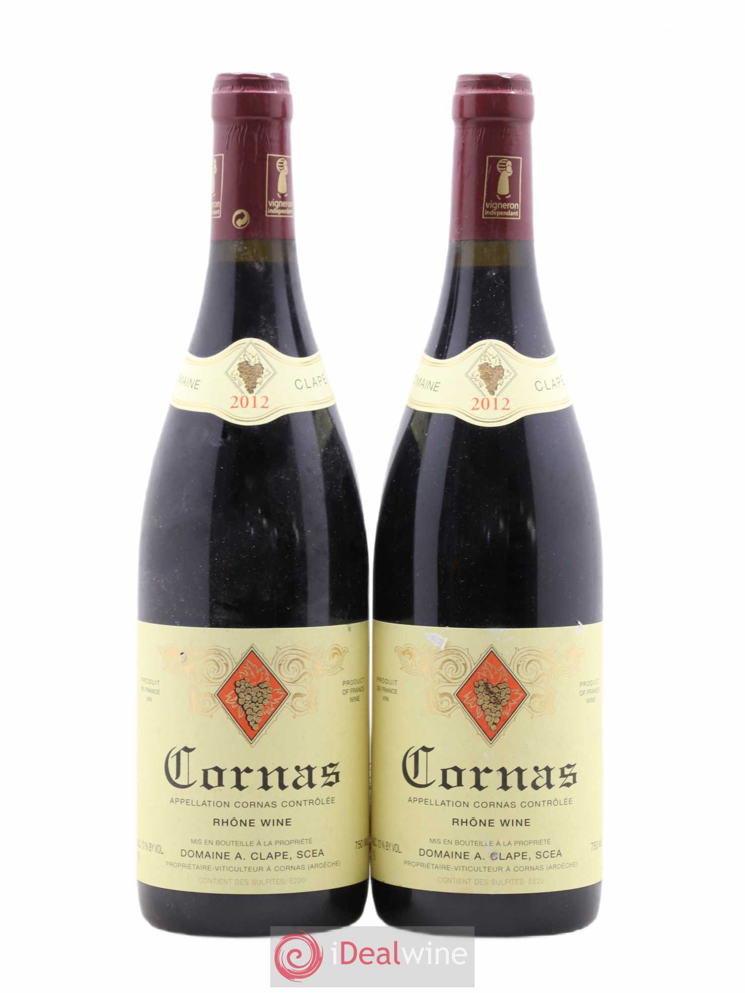 Cornas Auguste Clape 2012 - Lot de 2 bouteilles - 0