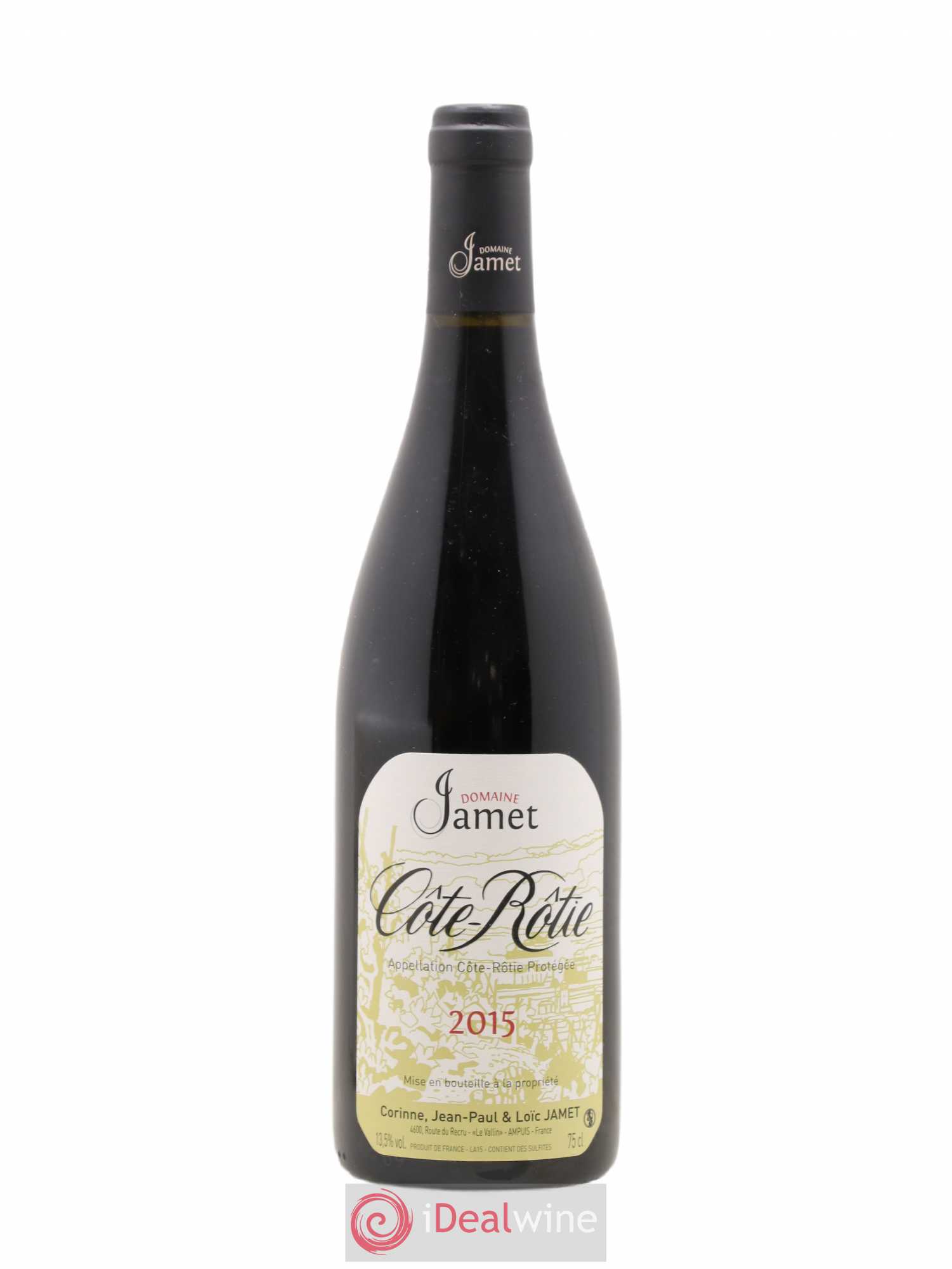 Côte-Rôtie Jamet (Domaine) 2015 - Lot de 1 bouteille - 0