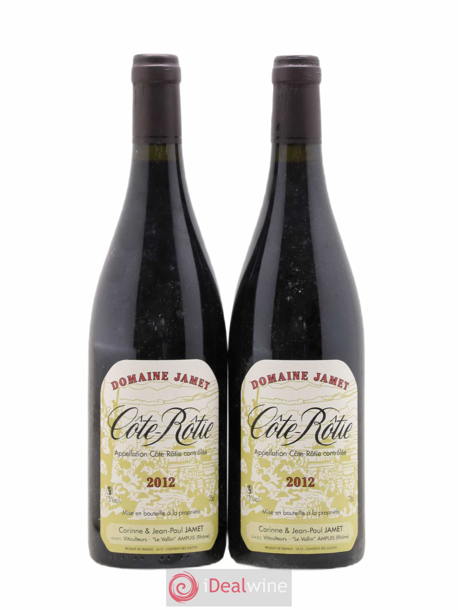Côte-Rôtie Jamet (Domaine) 2012 - Lot de 2 bouteilles - 0