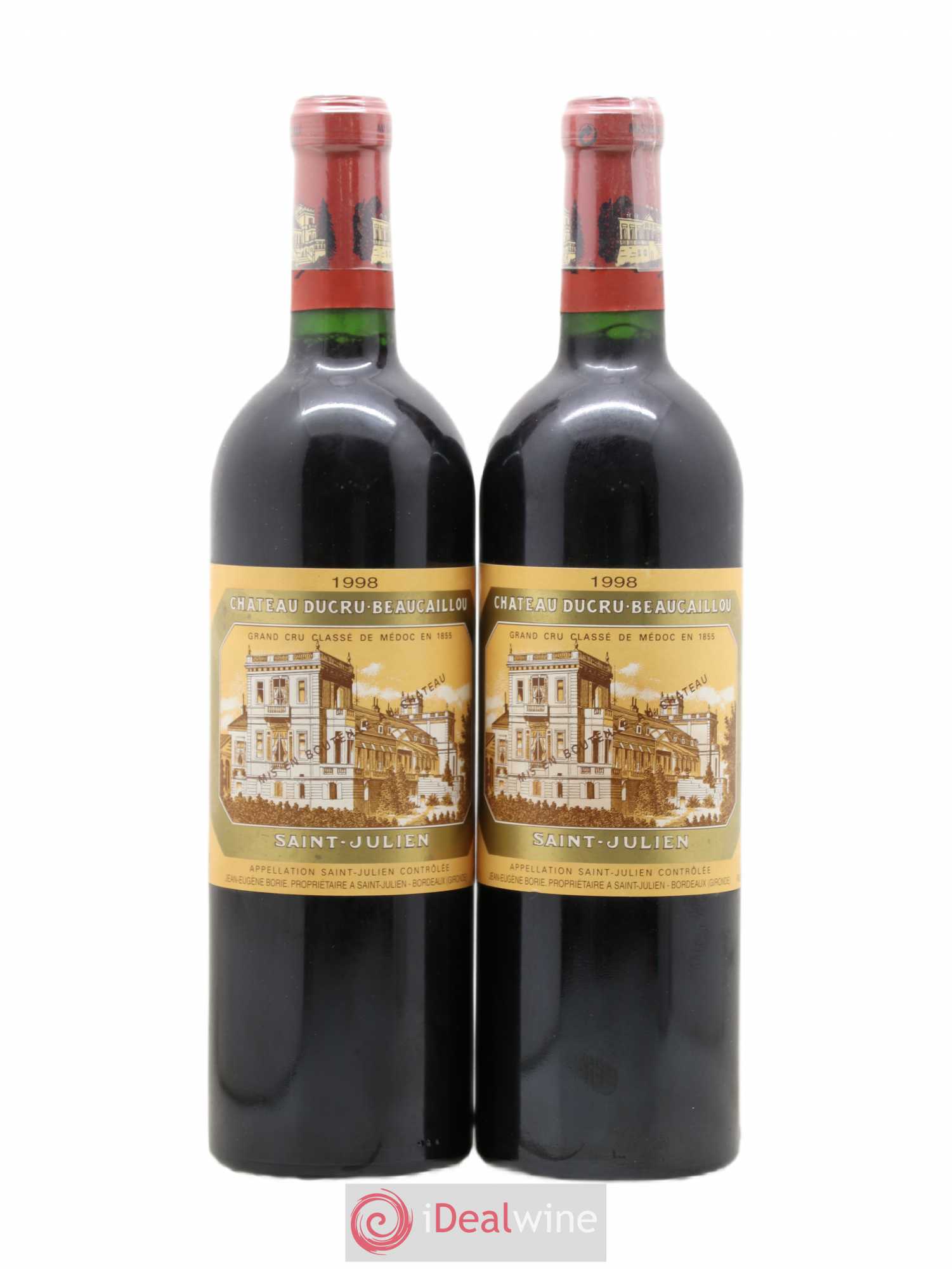 Château Ducru Beaucaillou 2ème Grand Cru Classé 1998 - Lot de 2 bouteilles - 0