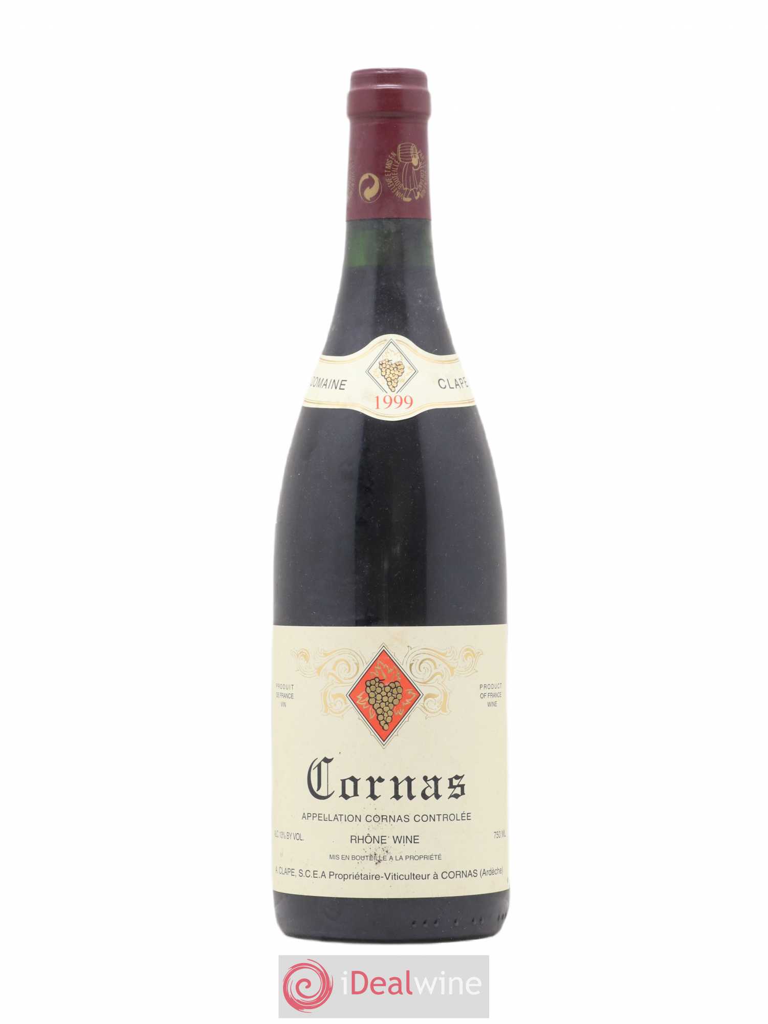 Cornas Auguste Clape 1999 - Lot de 1 bouteille - 0