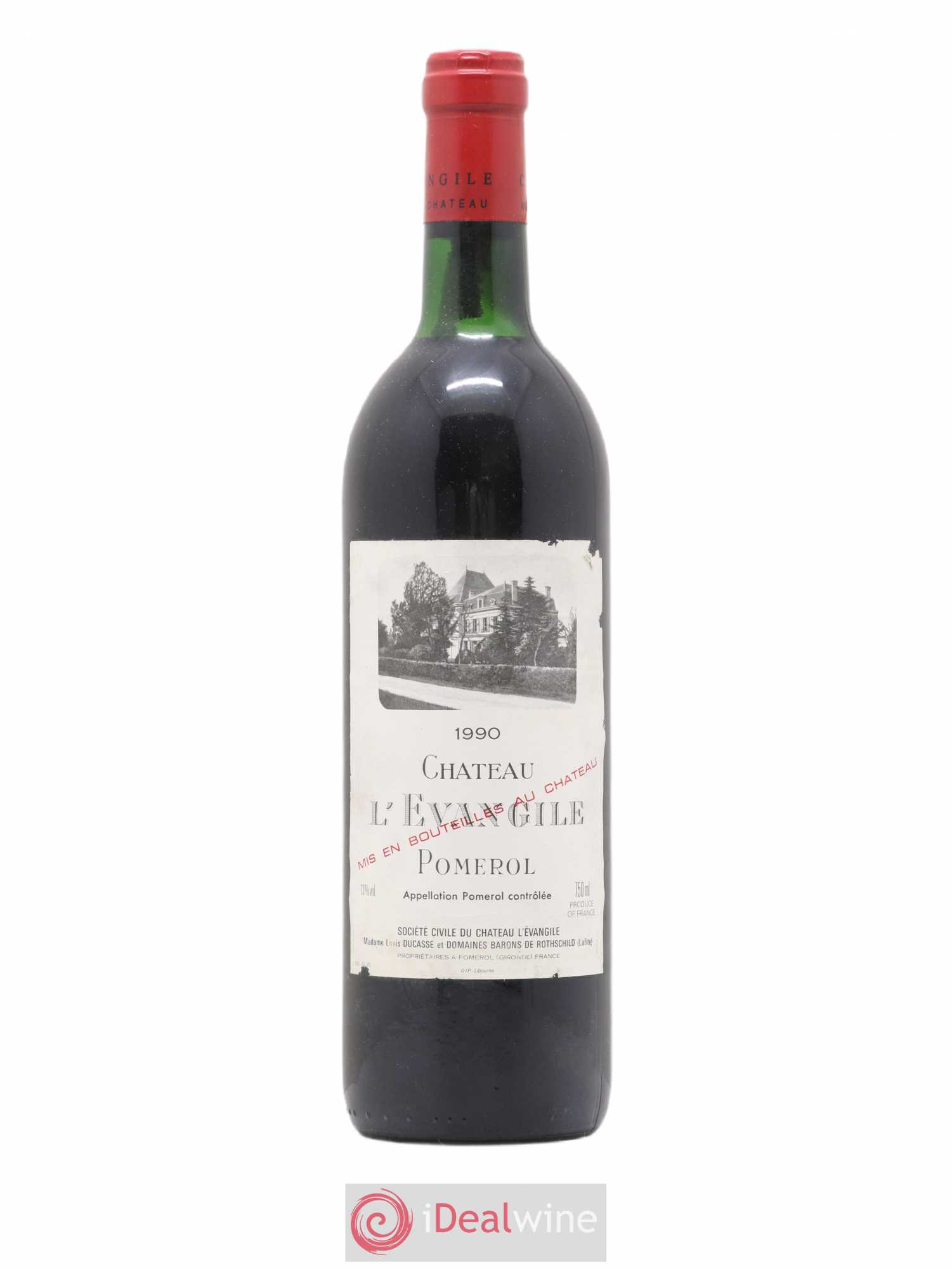 Château l' Évangile 1990 - Lot de 1 bouteille - 0