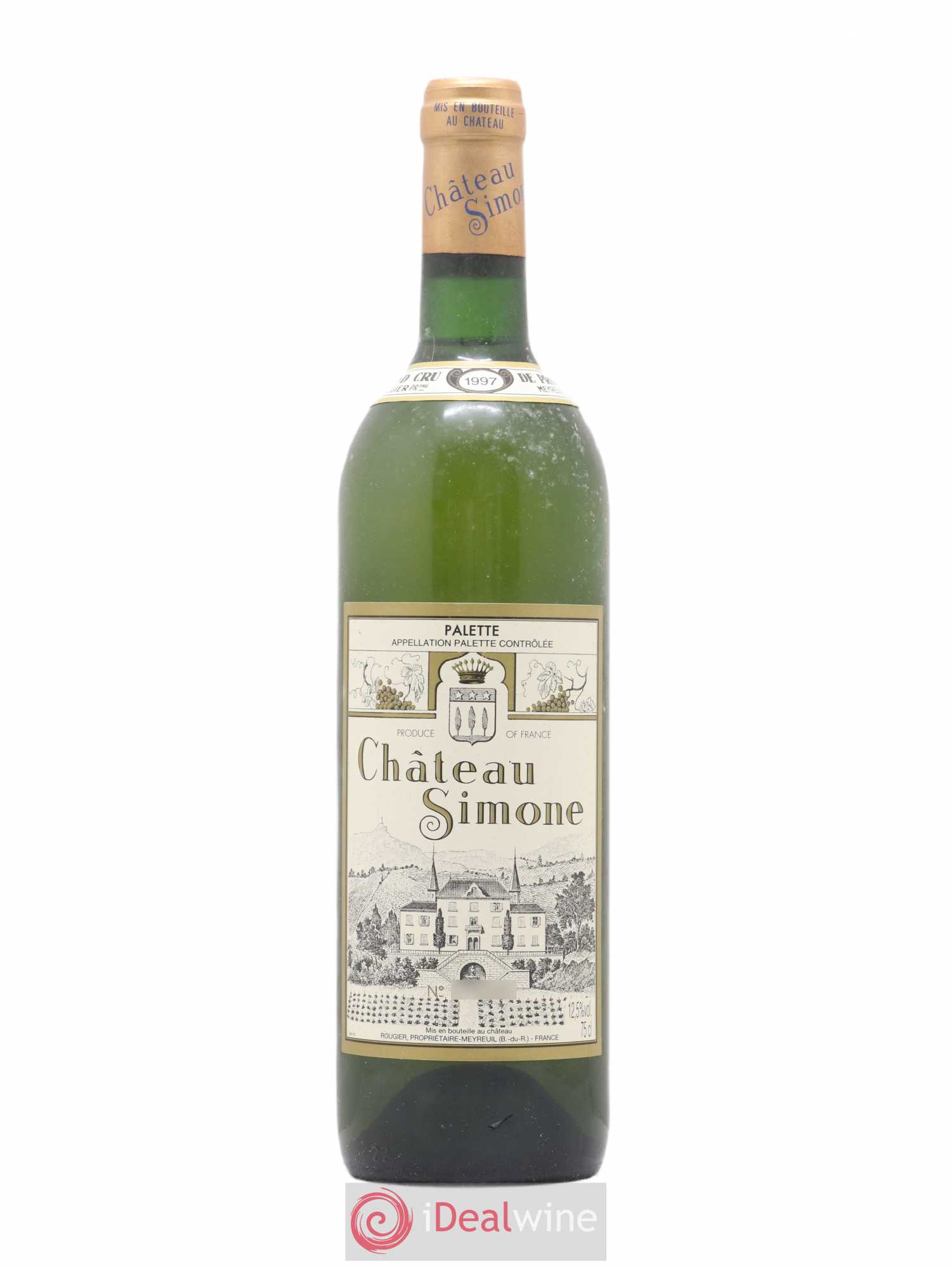 Palette Château Simone Famille Rougier 1997 - Posten von 1 Flasche - 0