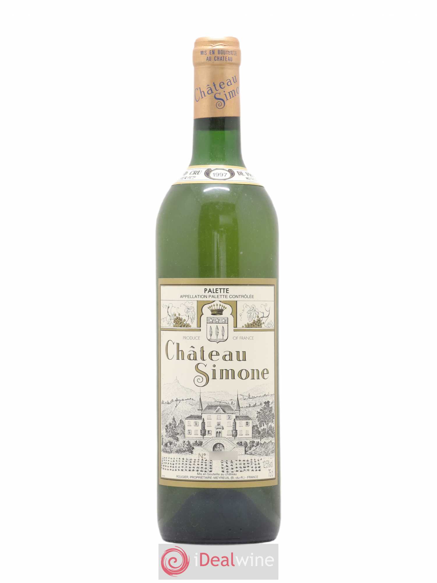 Palette Château Simone Famille Rougier 1997 - Lot de 1 bouteille - 0