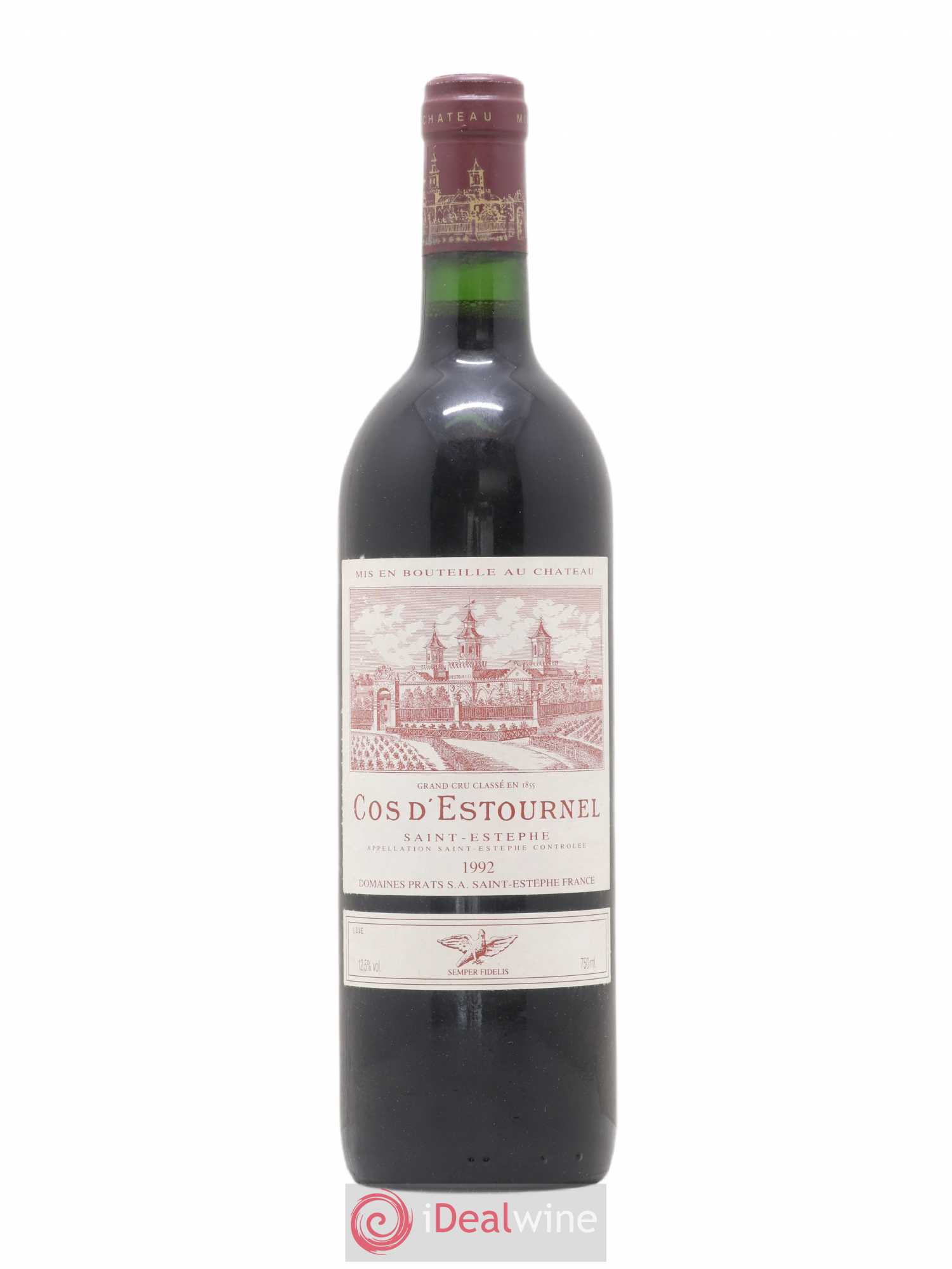 Cos d'Estournel 2ème Grand Cru Classé 1992 - Lot de 1 bouteille - 0