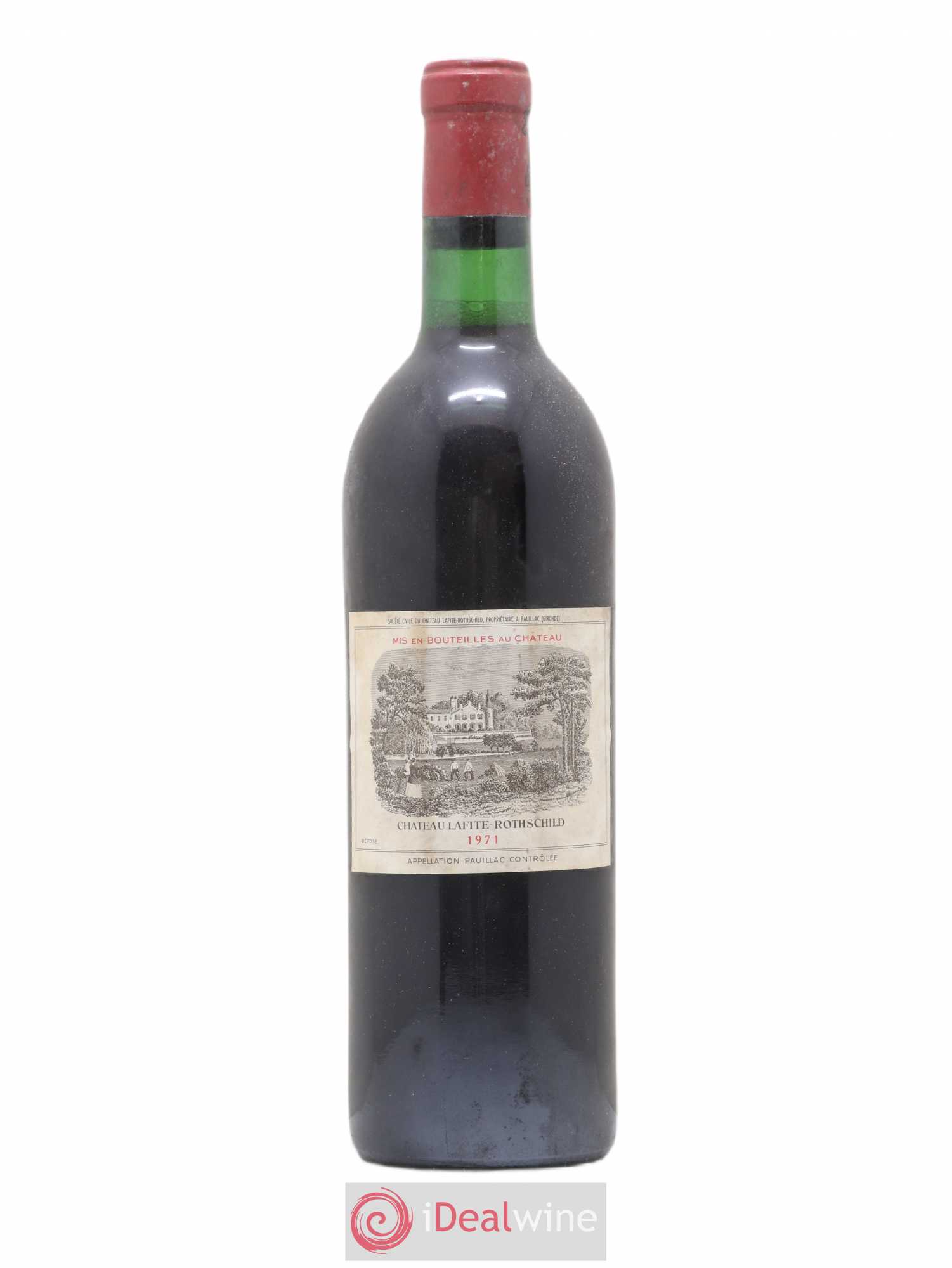 Château Lafite Rothschild 1er Grand Cru Classé 1971 - Lot de 1 bouteille - 0