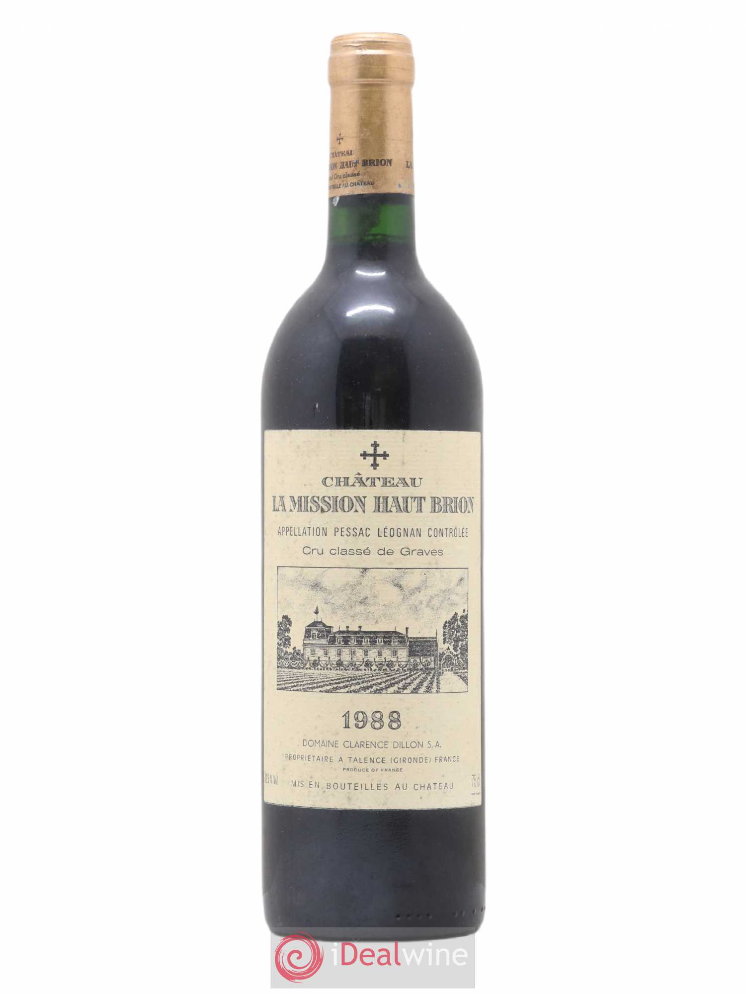 Château la Mission Haut-Brion Cru Classé de Graves 1988 - Lot de 1 bouteille - 0