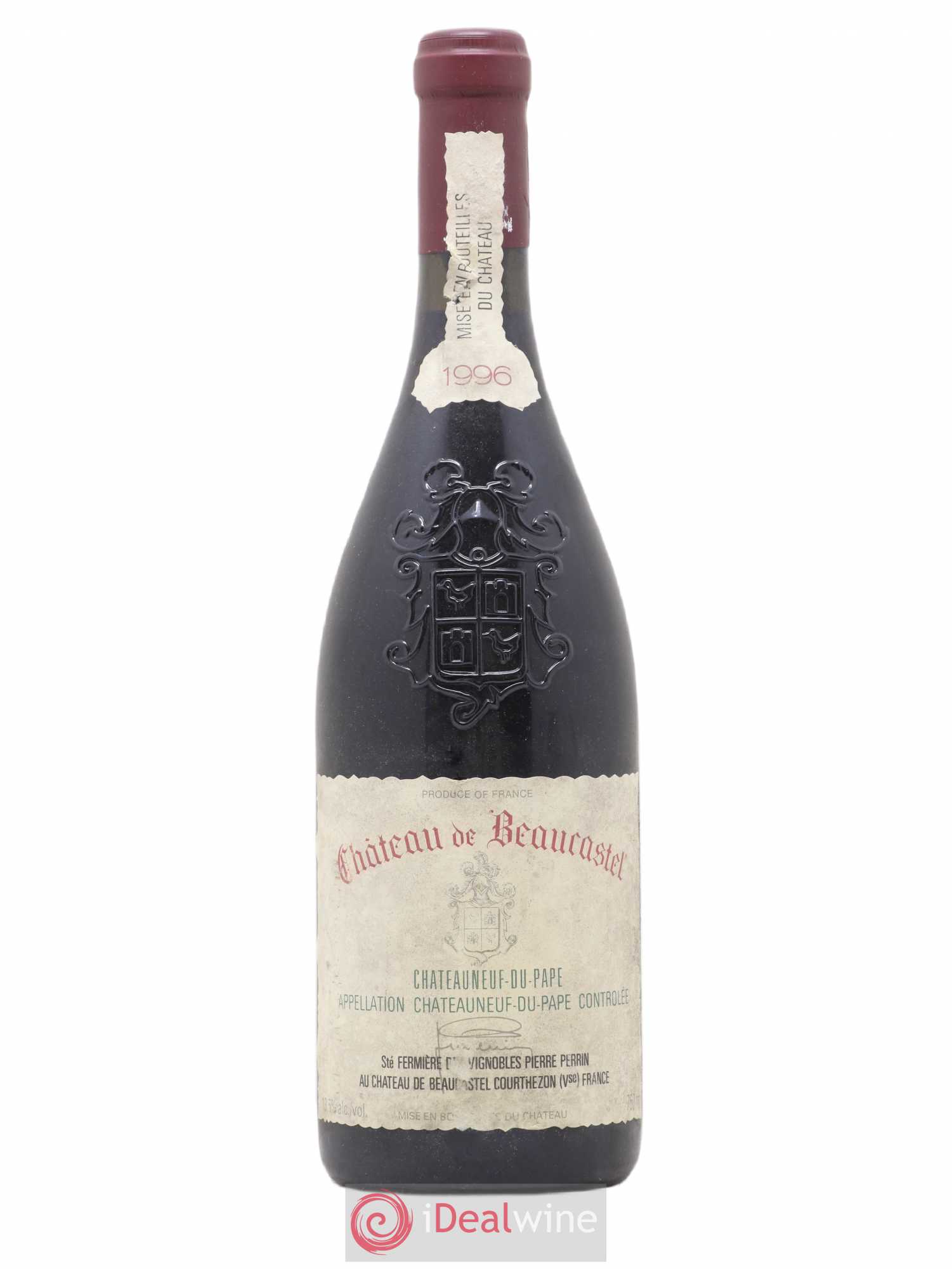 Châteauneuf-du-Pape Château de Beaucastel Famille Perrin 1996 - Lot de 1 bouteille - 0