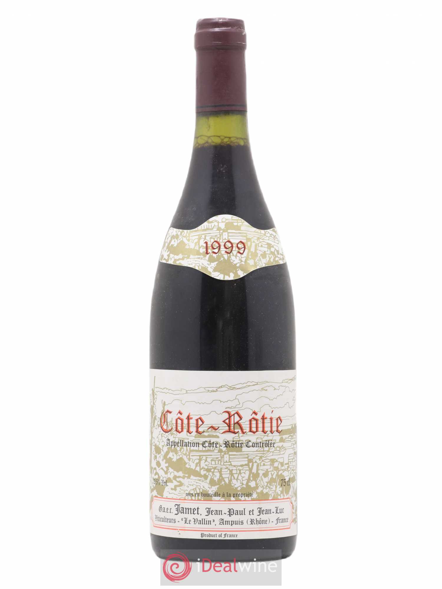Côte-Rôtie Jamet (Domaine) 1999 - Lot de 1 bouteille - 0