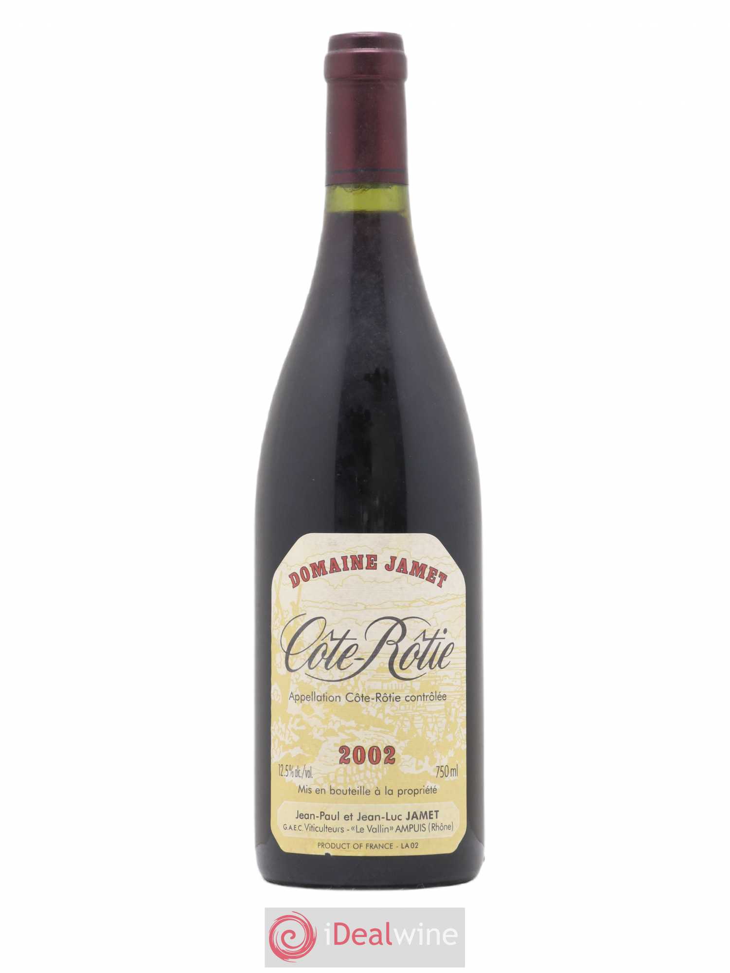 Côte-Rôtie Jamet (Domaine) 2002 - Lot de 1 bouteille - 0