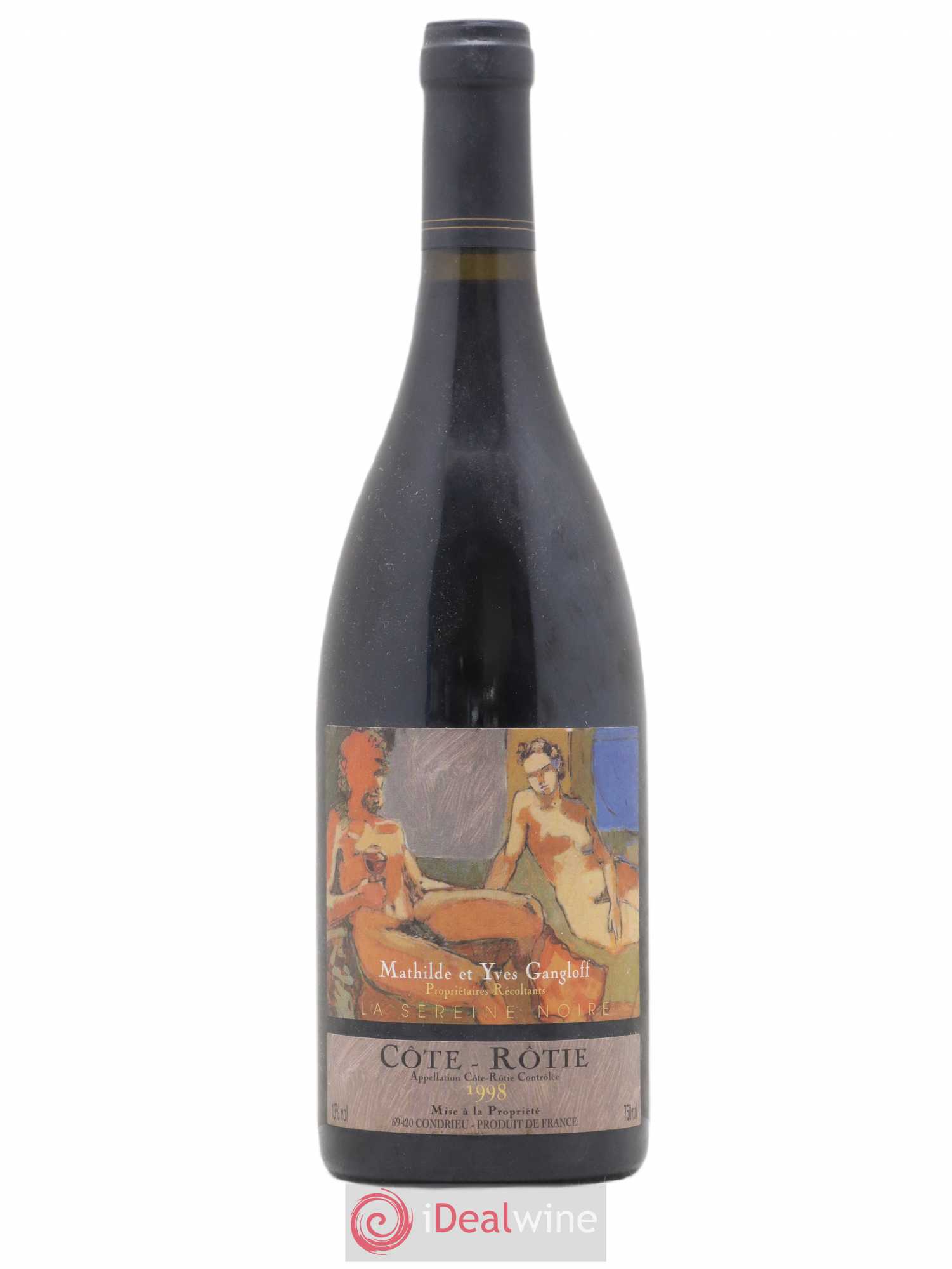 Côte-Rôtie La Sereine Noire Gangloff (Domaine) 1998 - Lot de 1 bouteille - 0