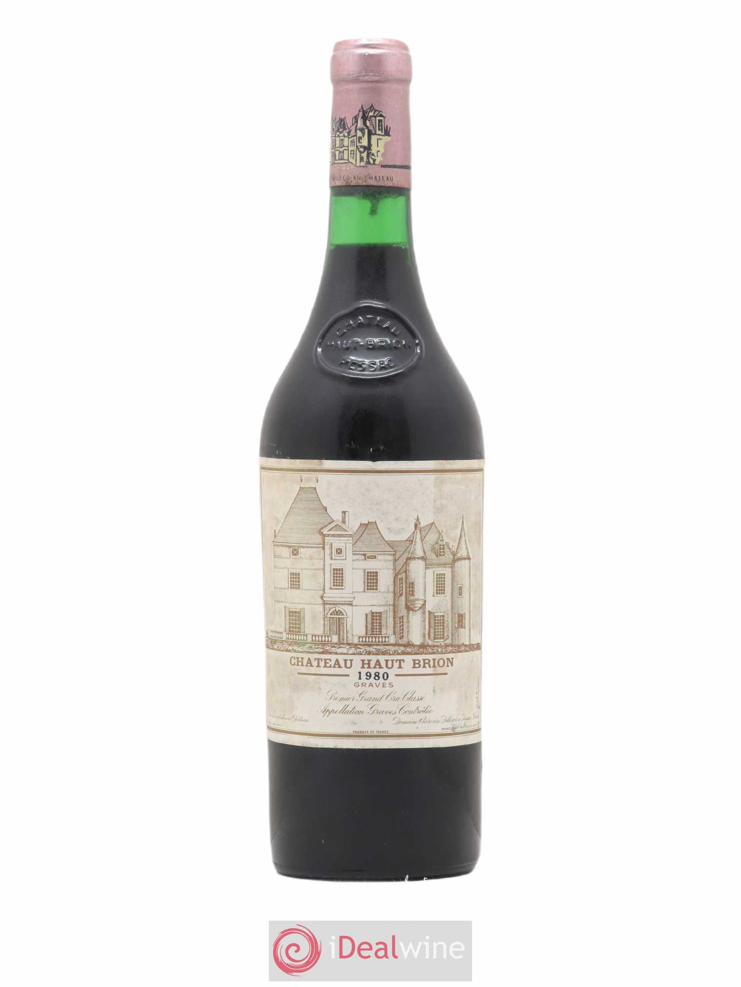 Château Haut Brion 1er Grand Cru Classé 1980 - Lotto di 1 bottiglia - 0