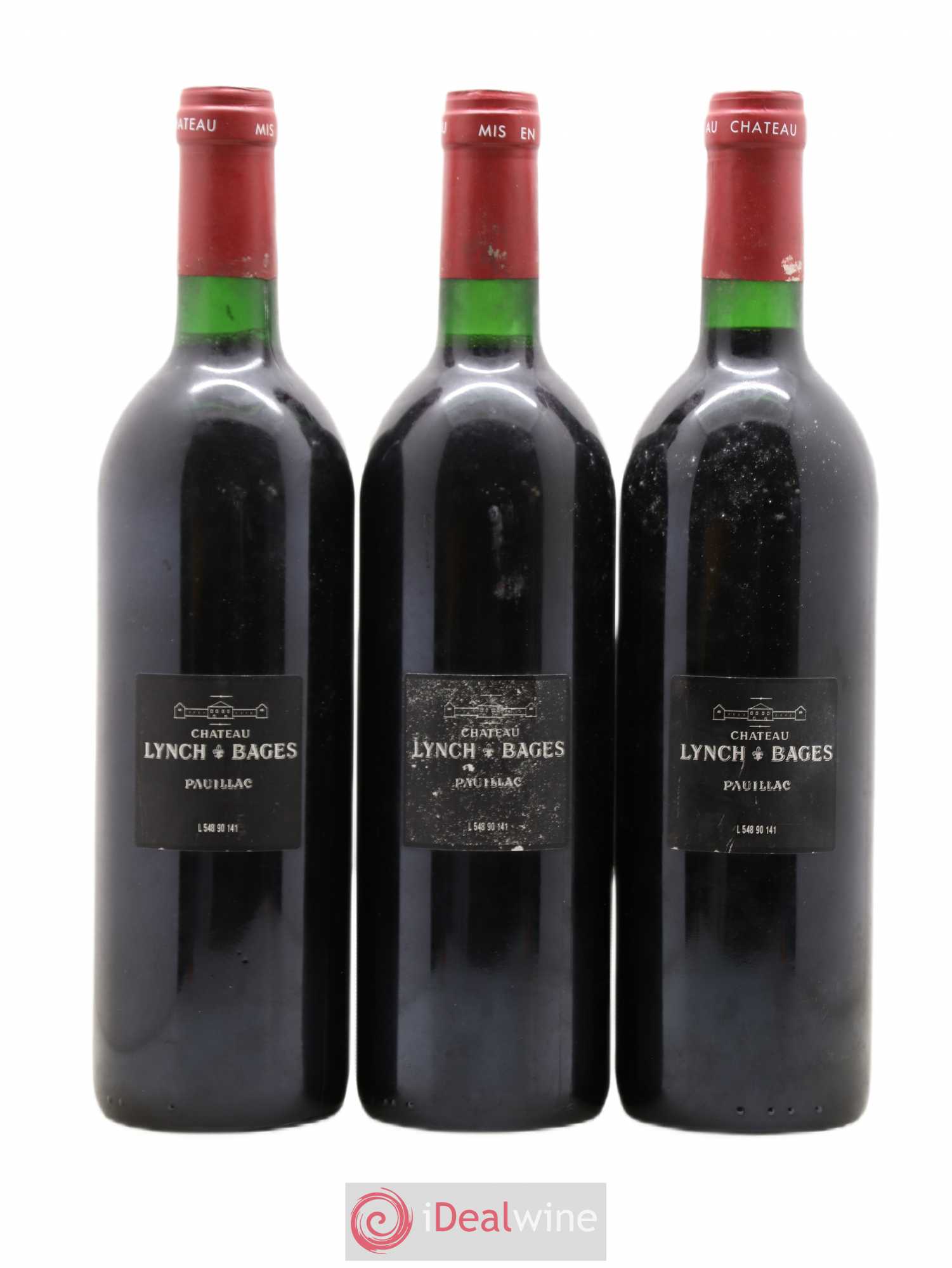 Château Lynch Bages 5ème Grand Cru Classé 1990 - Lot de 6 bouteilles - 2