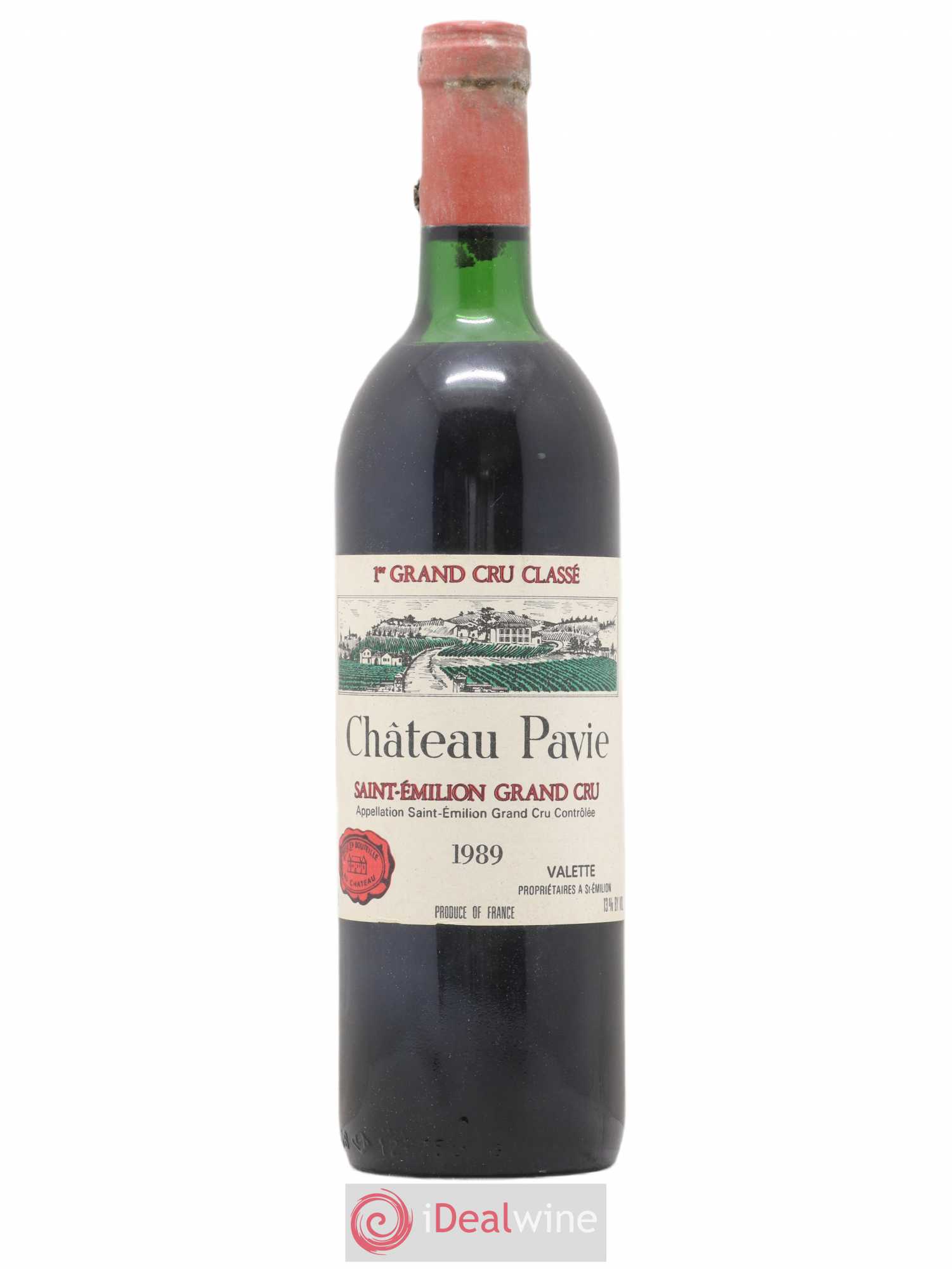 Château Pavie 1er Grand Cru Classé A 1989 - Lot de 1 bouteille - 0