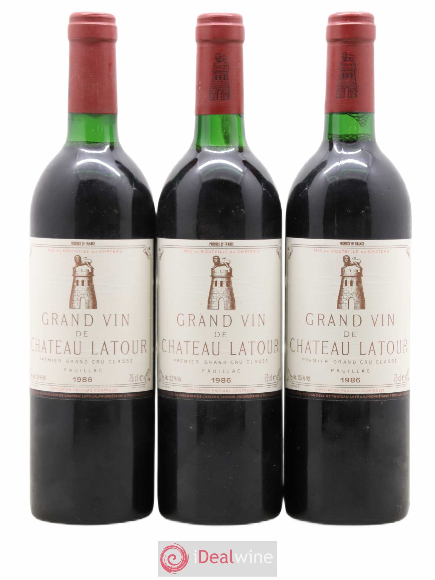 Château Latour 1er Grand Cru Classé 1986 - Lot de 6 bouteilles - 2