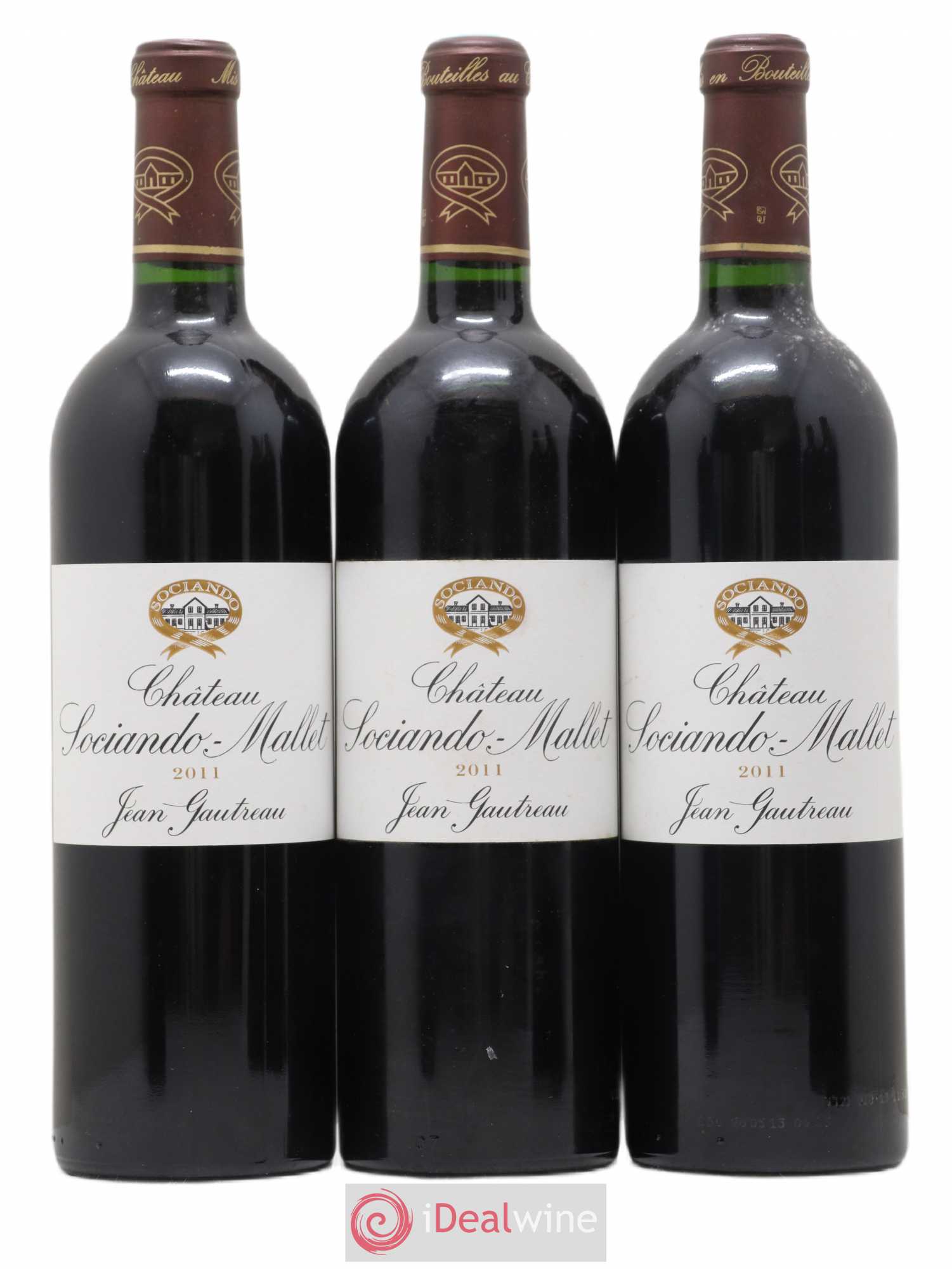 Château Sociando Mallet 2011 - Lot de 6 bouteilles - 2