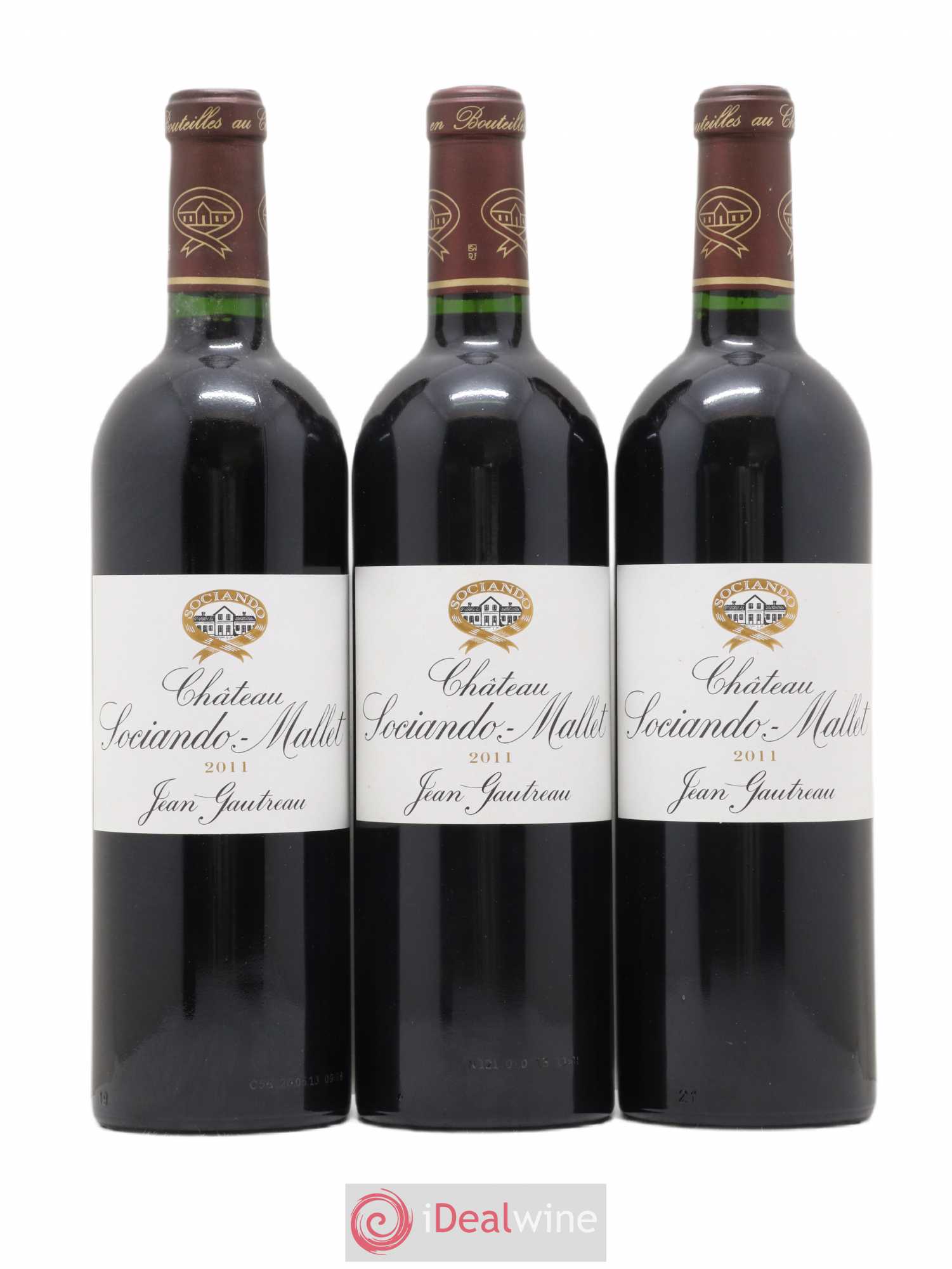 Rasteau Domaine Gourt de Mautens - Jérôme Bressy 2001 - Lot de 3 bouteilles - 3
