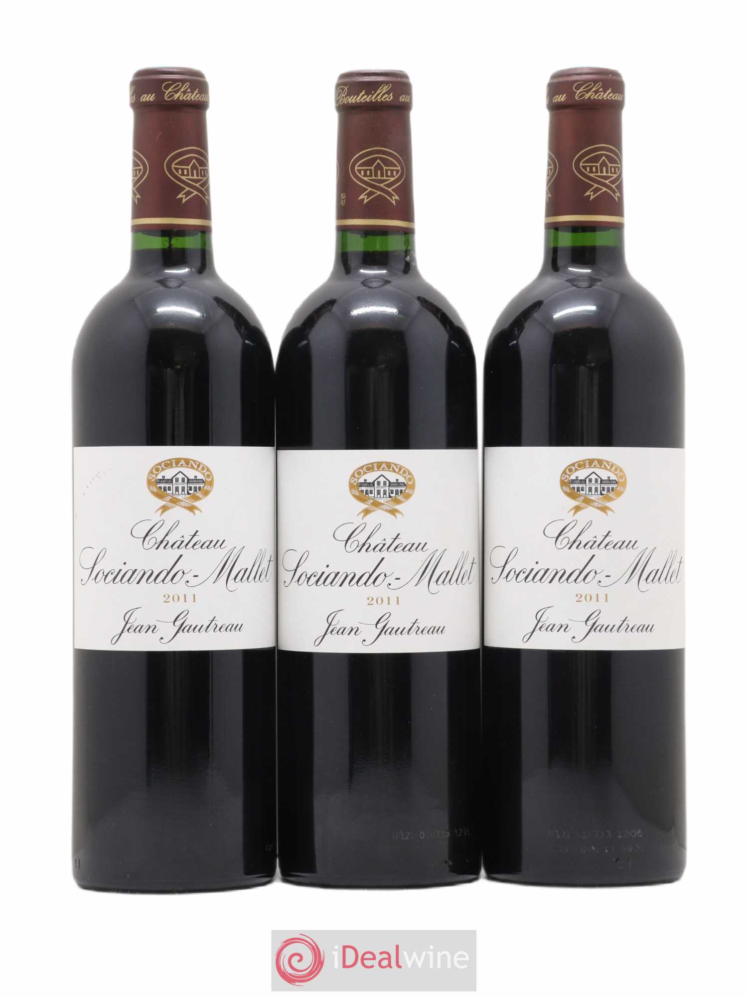 Rasteau Domaine Gourt de Mautens - Jérôme Bressy 2001 - Lot de 3 bouteilles - 4
