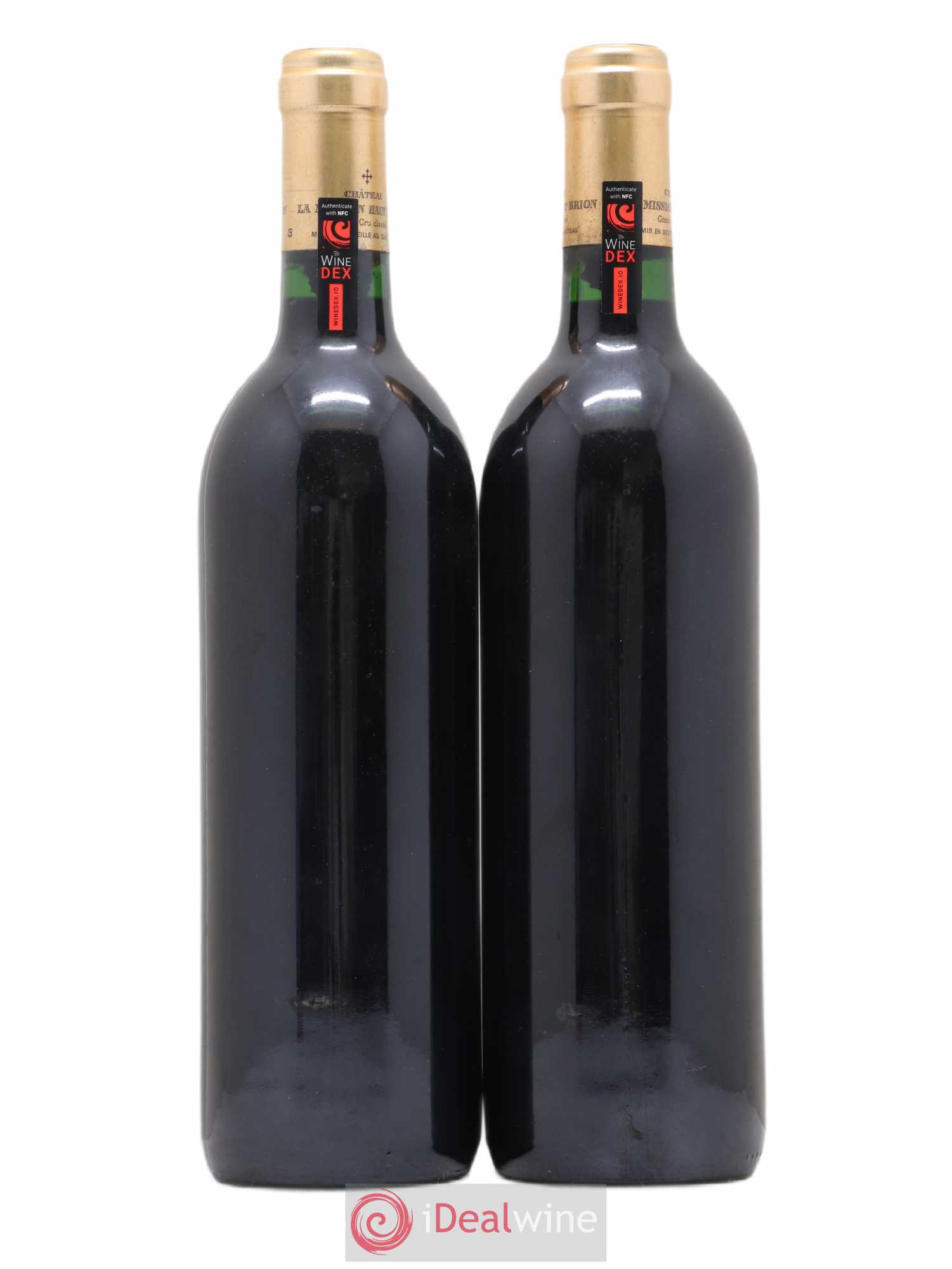 Château la Mission Haut-Brion Cru Classé de Graves 1989 - Lot de 2 bouteilles - 1