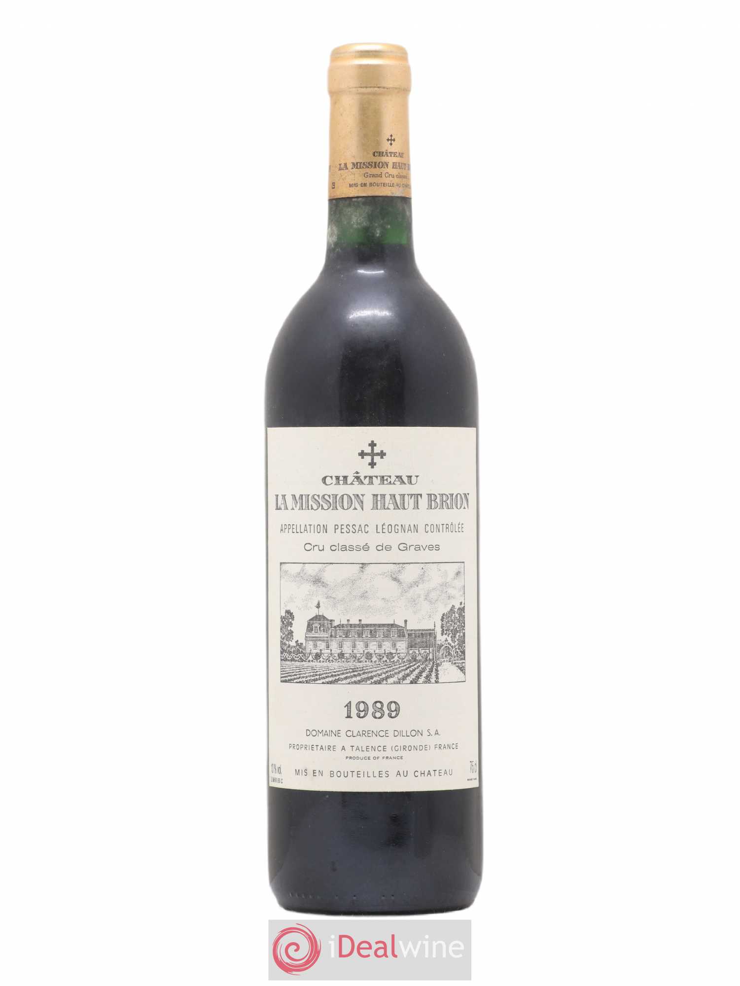 Château la Mission Haut-Brion Cru Classé de Graves 1989 - Lot de 1 bouteille - 0