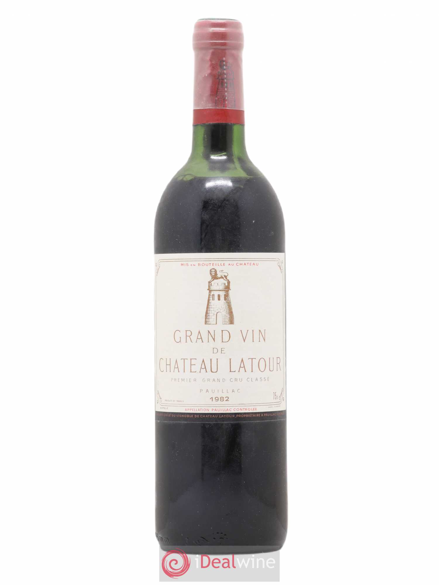 Château Latour 1er Grand Cru Classé 1982 - Lot de 1 bouteille - 0