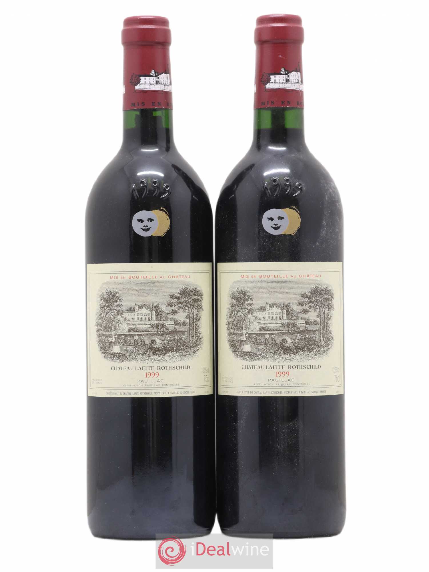Château Lafite Rothschild 1er Grand Cru Classé 1999 - Lot de 2 bouteilles - 0