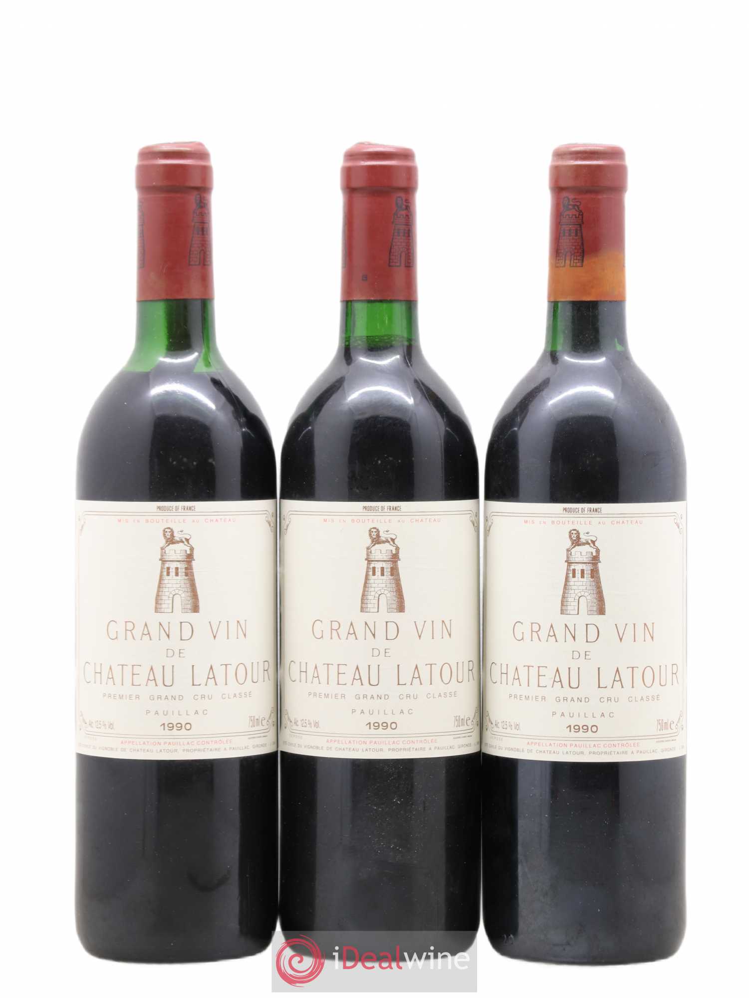 Château Latour 1er Grand Cru Classé 1990 - Lot de 6 bouteilles - 2