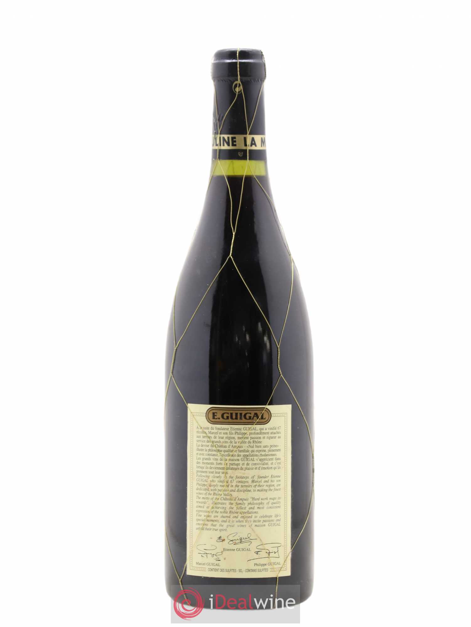 Côte-Rôtie La Mouline Guigal 2003 - Lot de 1 bouteille - 1