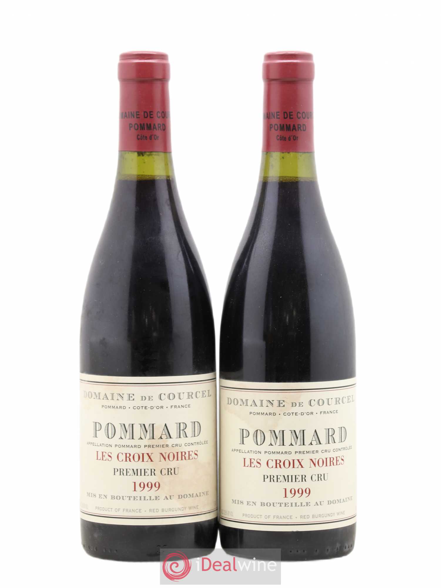 Pommard 1er Cru Les Croix Noires de Courcel (Domaine) 1999 - Lot de 2 bouteilles - 0