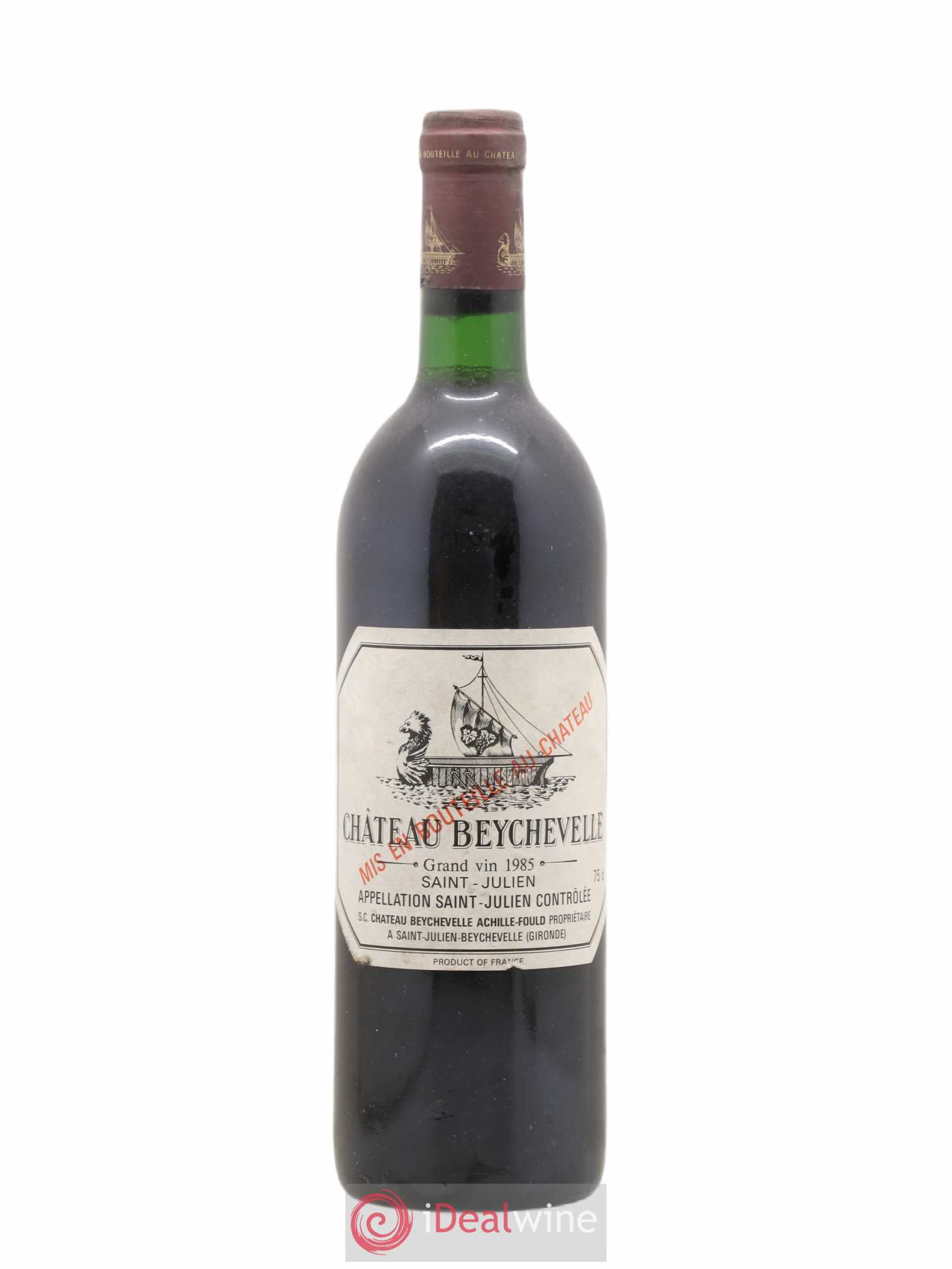 Château Beychevelle 4ème Grand Cru Classé 1985 - Lot de 1 bouteille - 0
