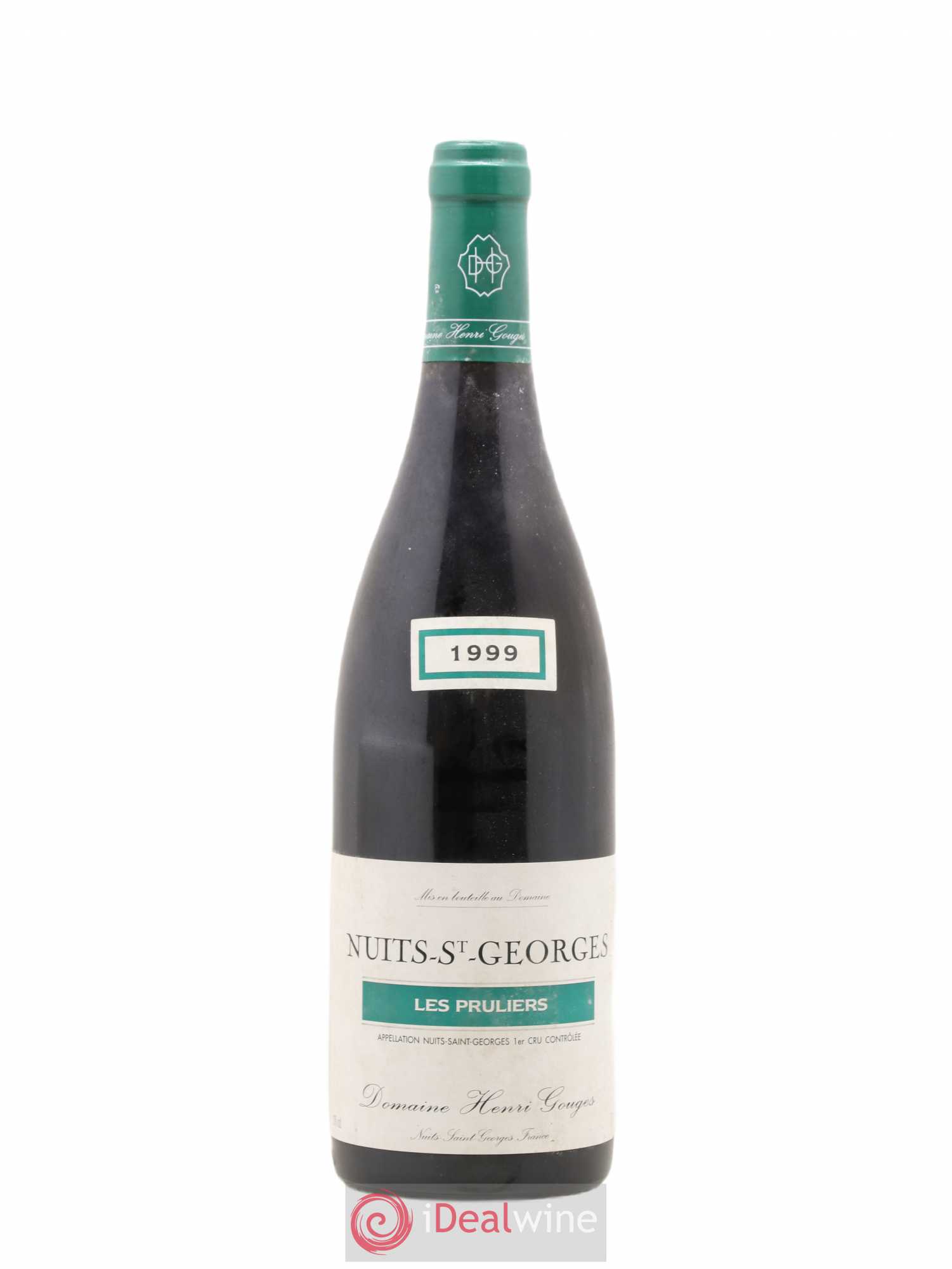 Nuits-Saint-Georges 1er Cru Les Pruliers Henri Gouges 1999 - Lot de 1 bouteille - 0