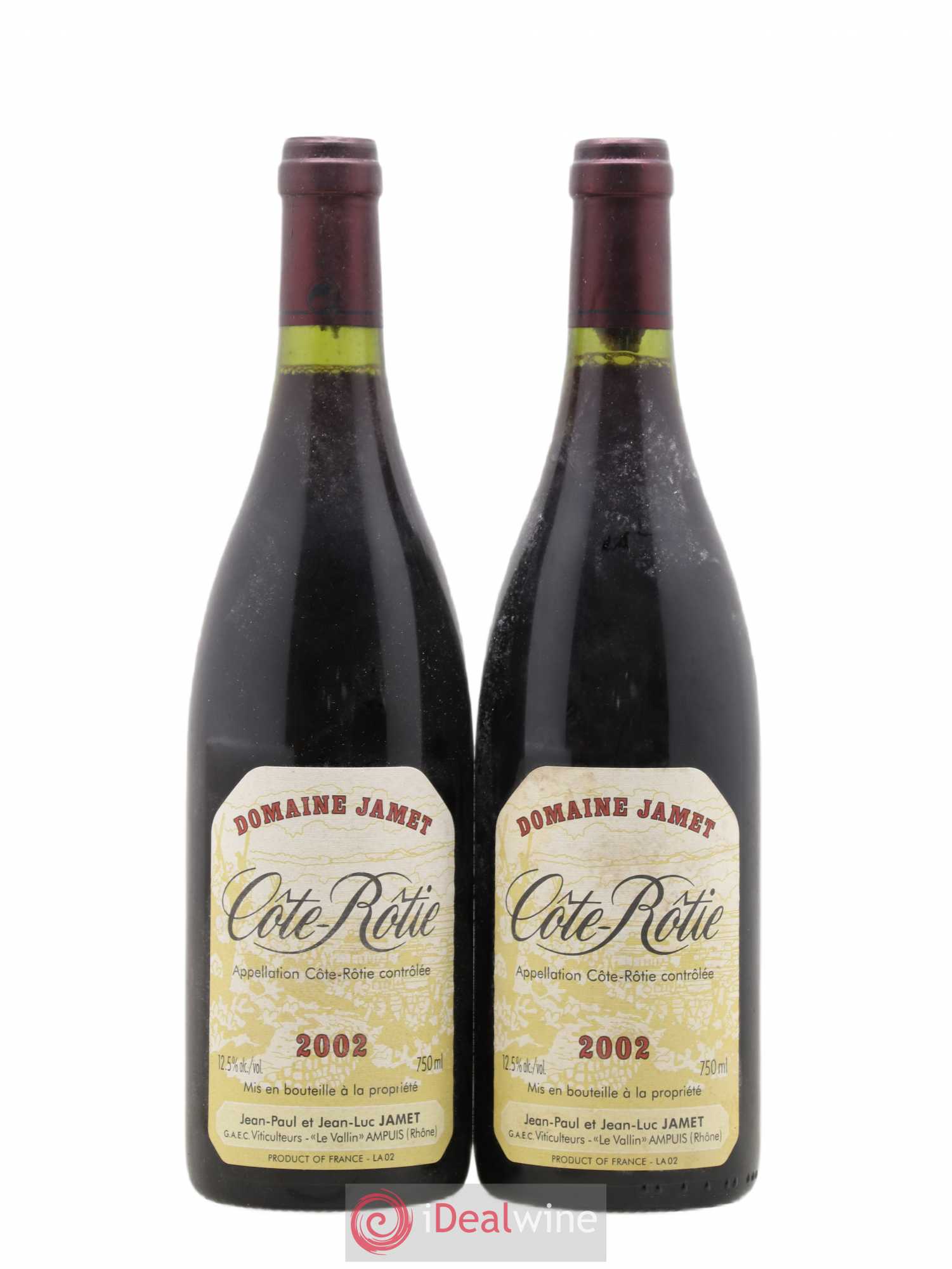 Côte-Rôtie Jamet (Domaine) 2002 - Lot de 2 bouteilles - 0