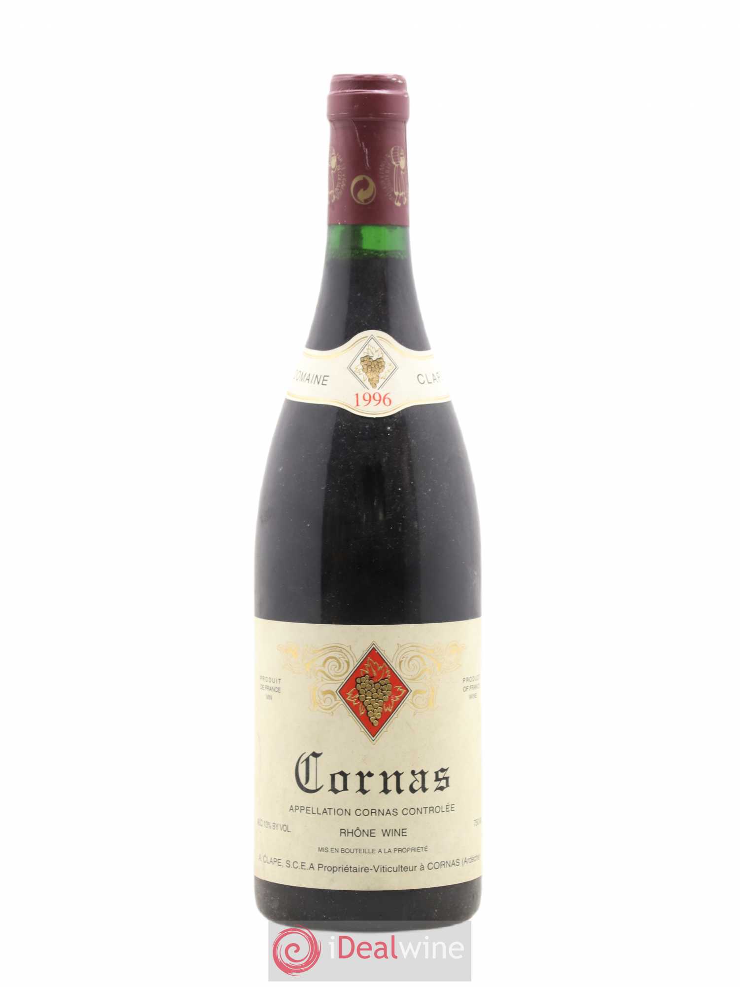 Cornas Auguste Clape 1996 - Lot de 1 bouteille - 0