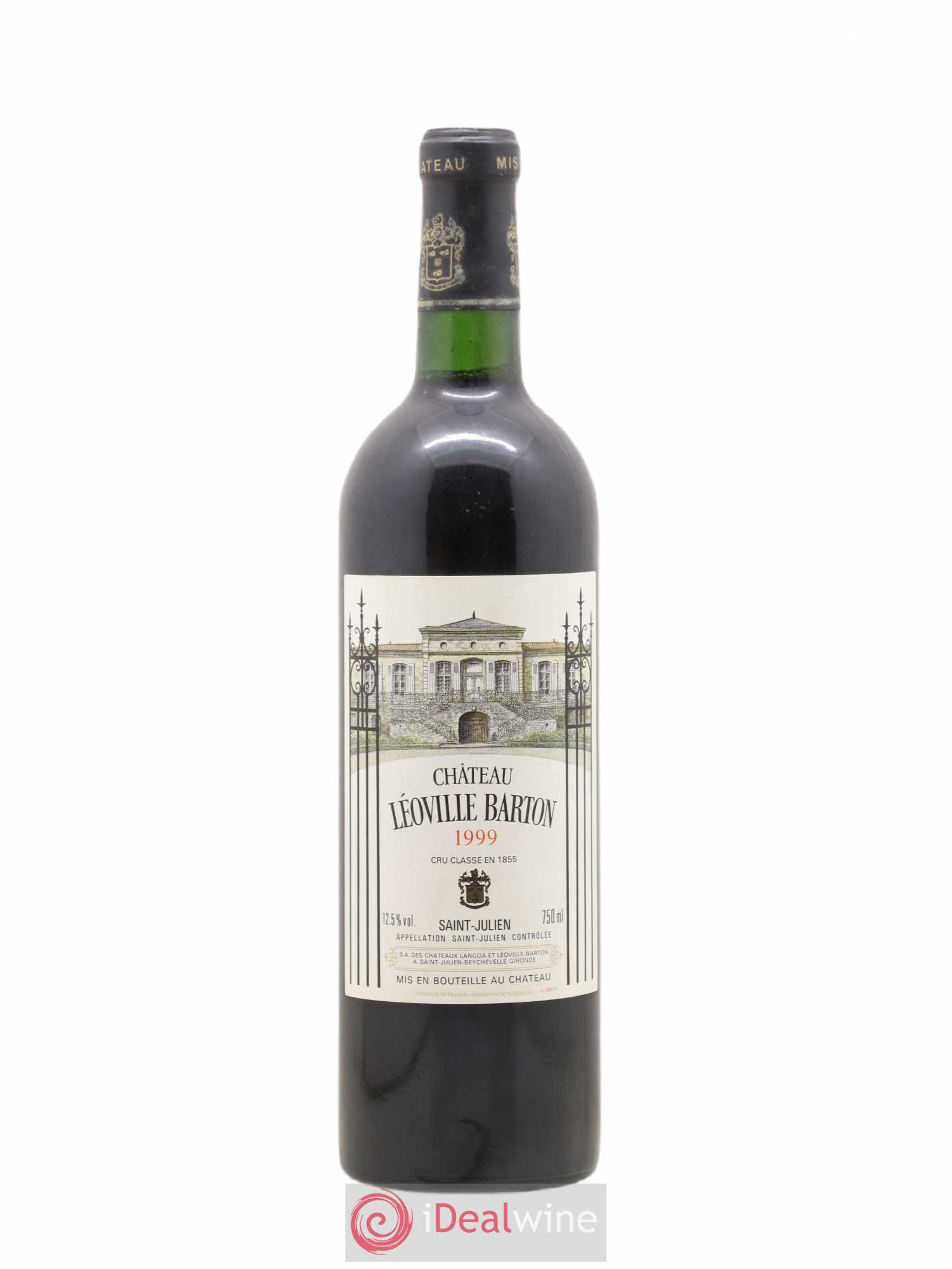 Château Léoville Barton 2ème Grand Cru Classé 1999 - Lot de 1 bouteille - 0