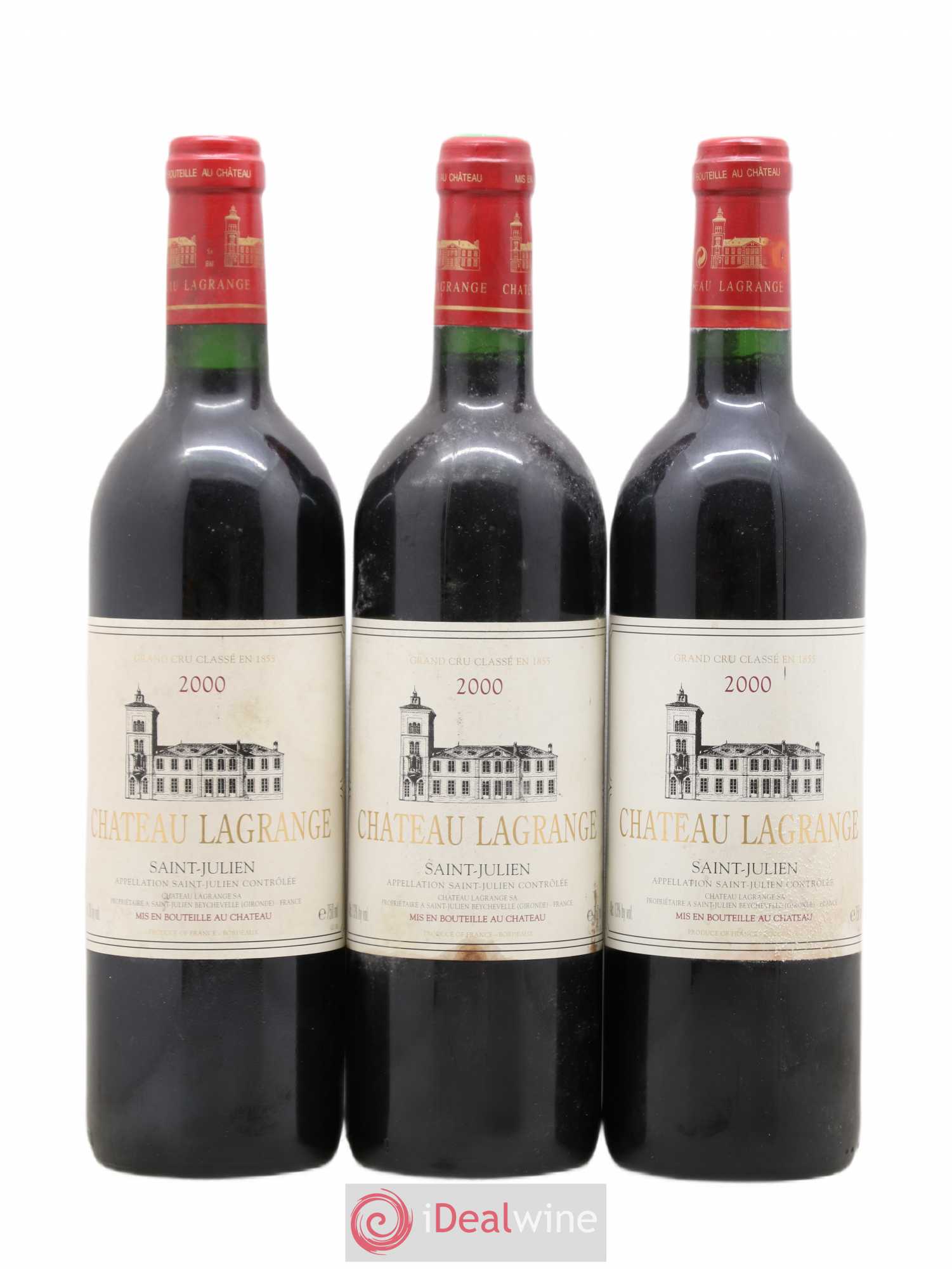 Château Lagrange 3ème Grand Cru Classé 2000 - Lot de 6 bouteilles - 1