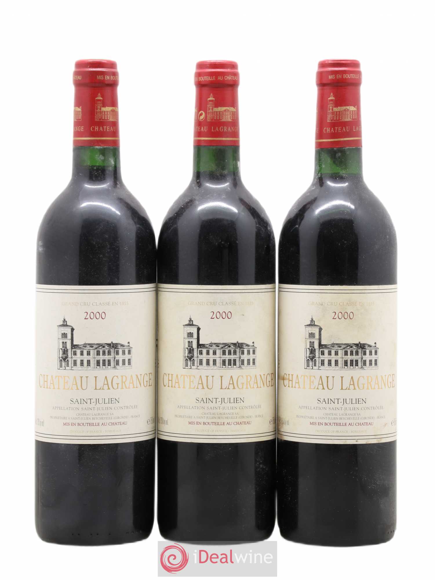 Château Lagrange 3ème Grand Cru Classé 2000 - Lot de 6 bouteilles - 2