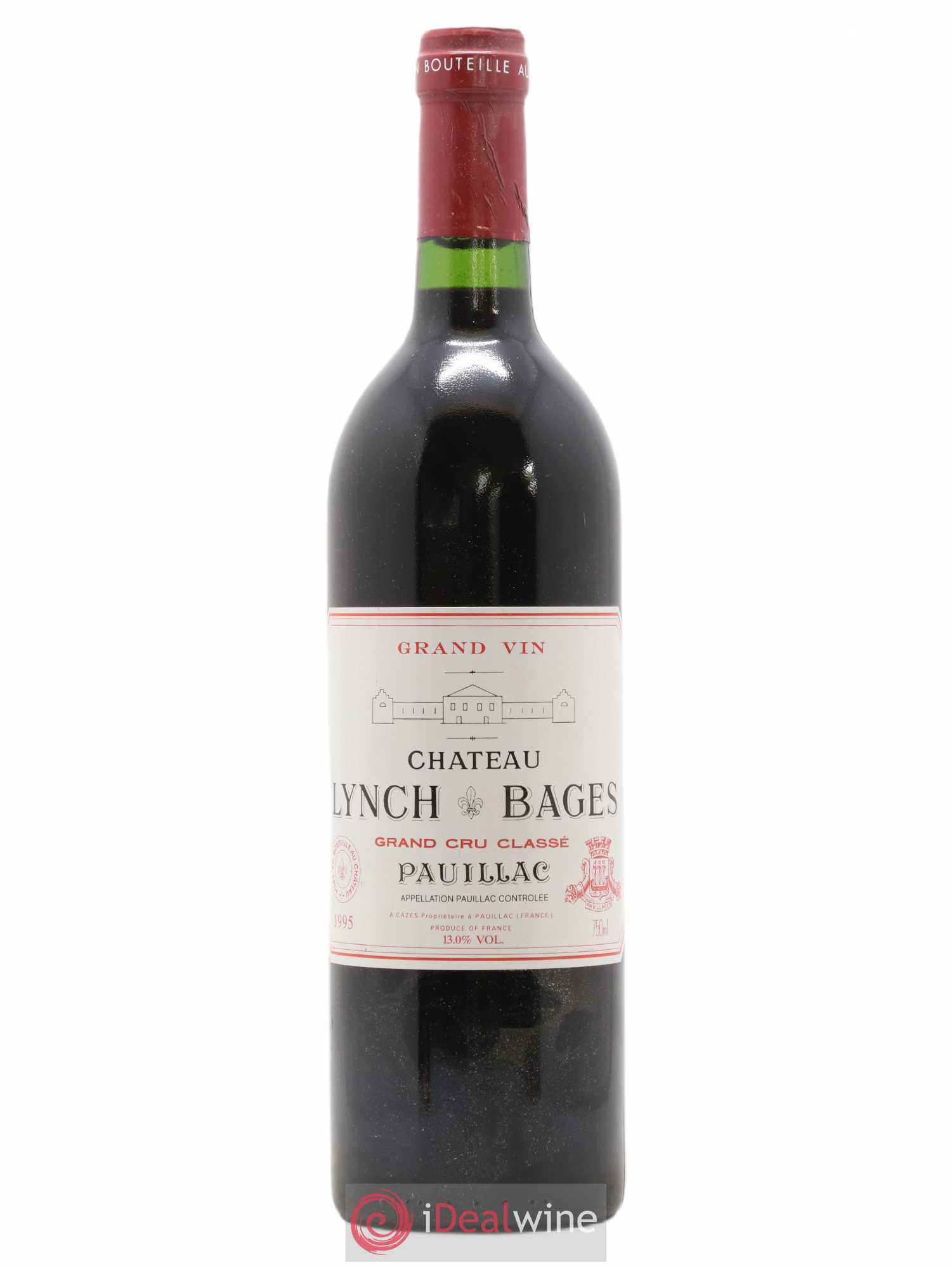 Château Lynch Bages 5ème Grand Cru Classé 1995 - Lot de 1 bouteille - 0