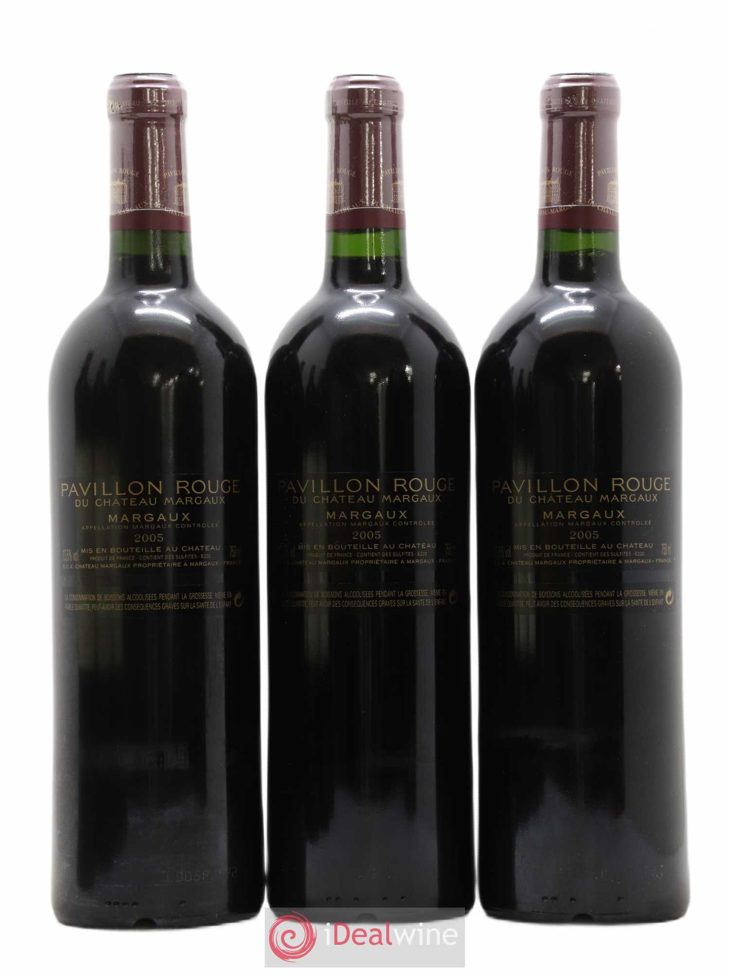 Pavillon Rouge du Château Margaux Second Vin 2005 - Lot de 6 bouteilles - 2