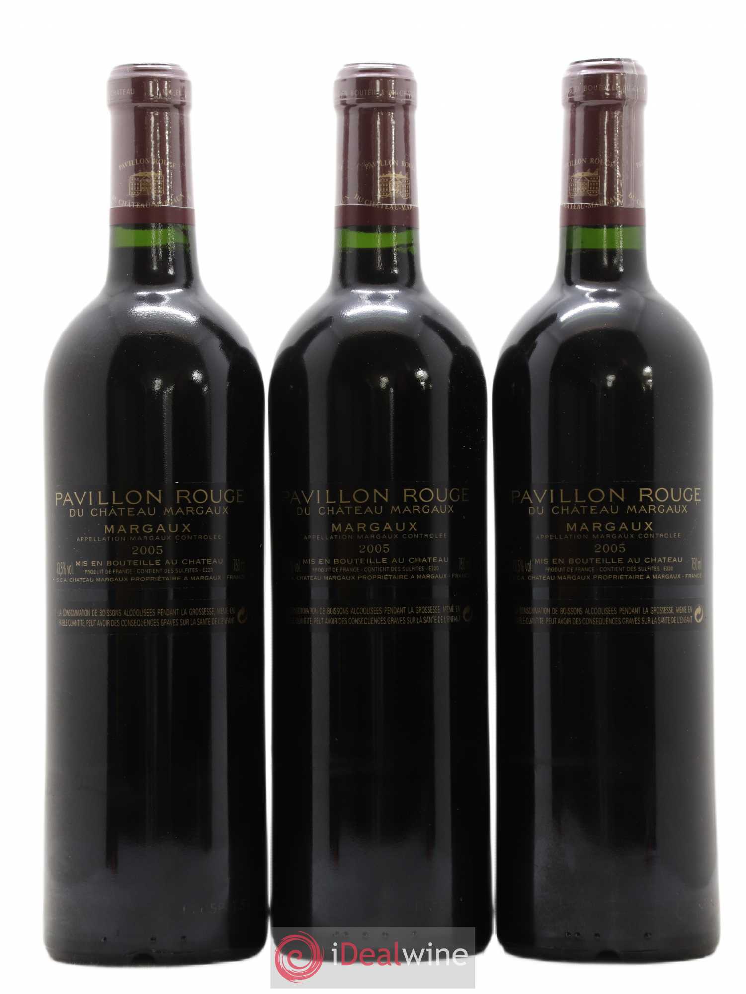 Pavillon Rouge du Château Margaux Second Vin 2005 - Lot de 6 bouteilles - 4