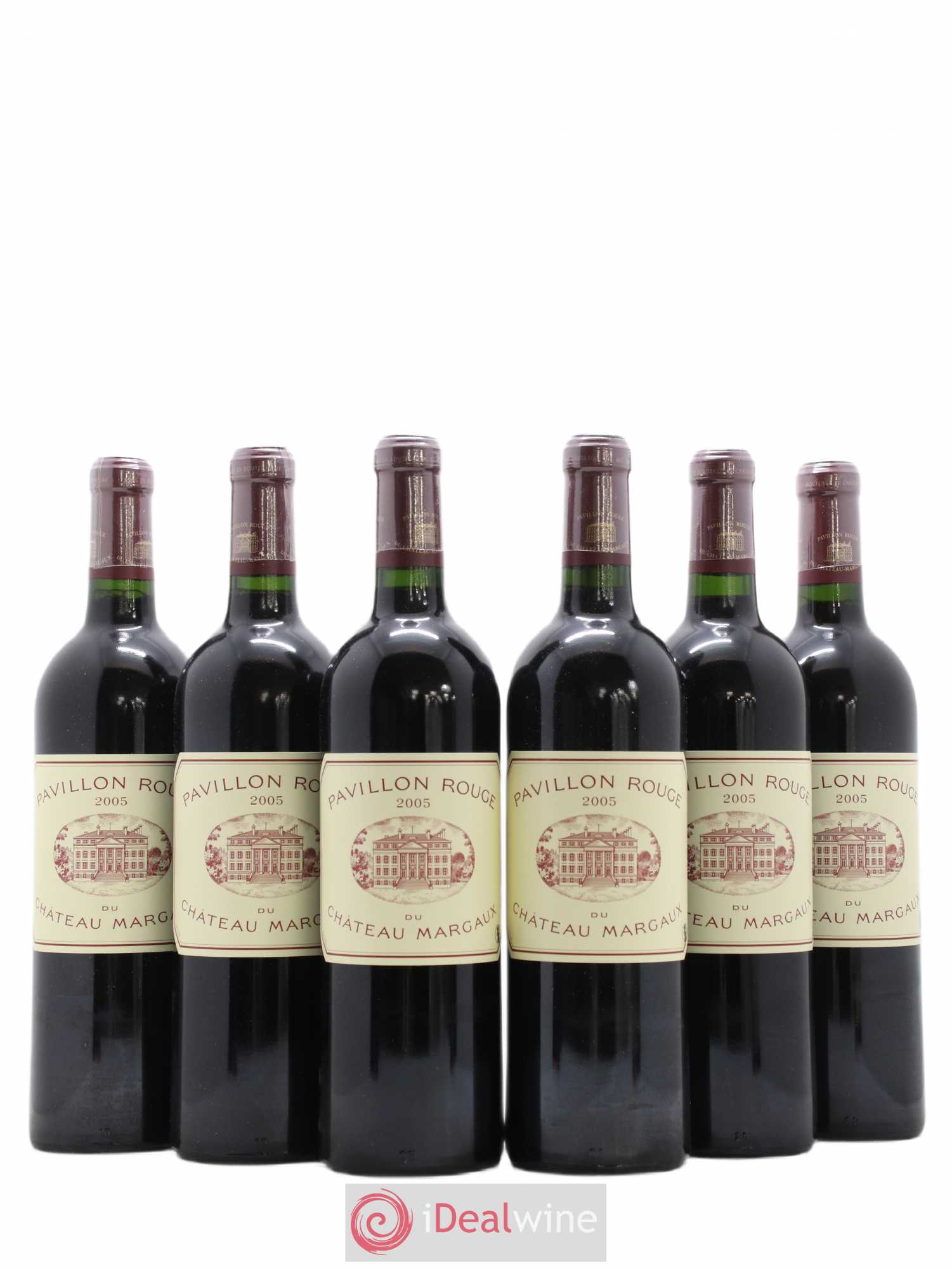 Pavillon Rouge du Château Margaux Second Vin 2005 - Lot de 6 bouteilles - 0